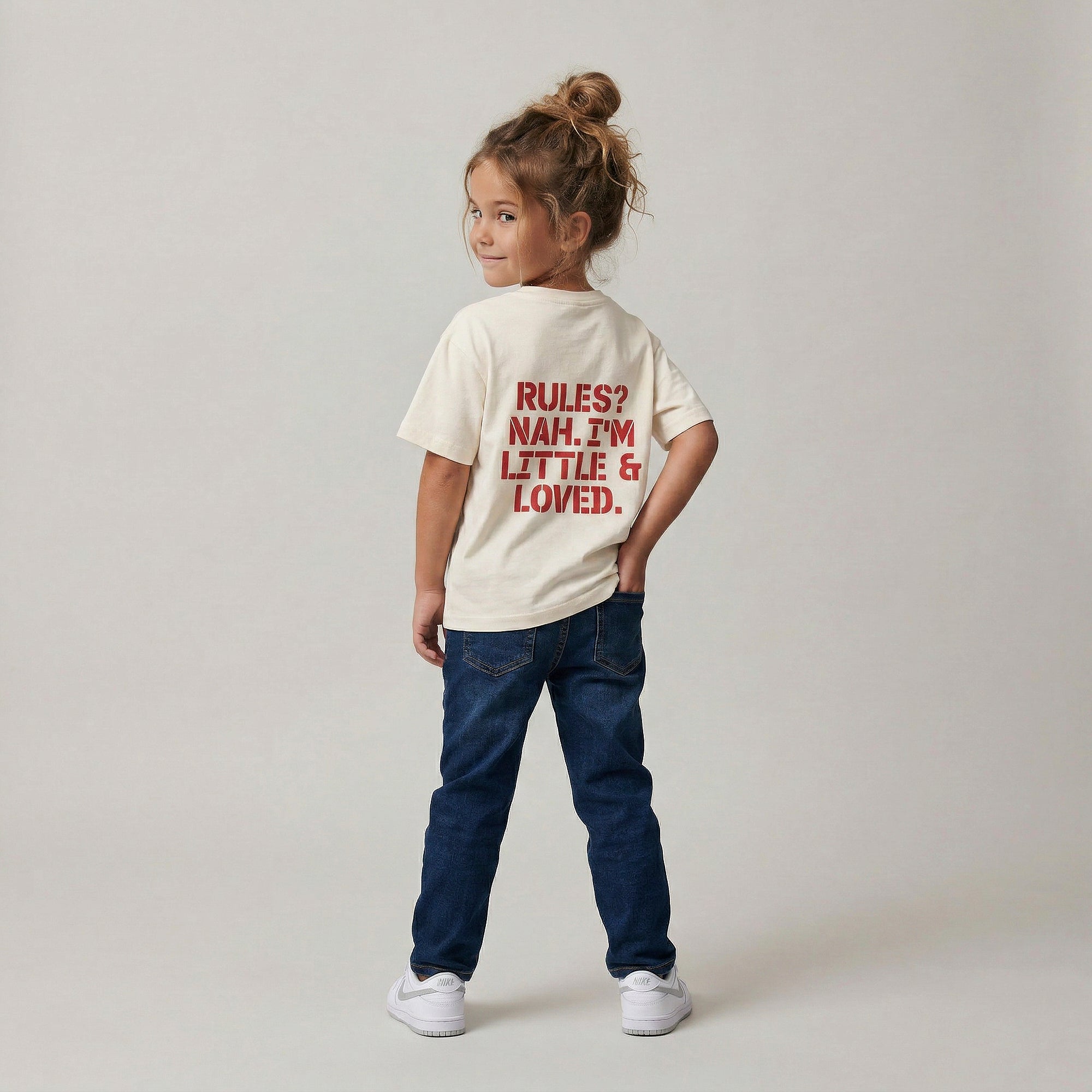 RULES? NAH. I'M LITTLE & LOVED.
