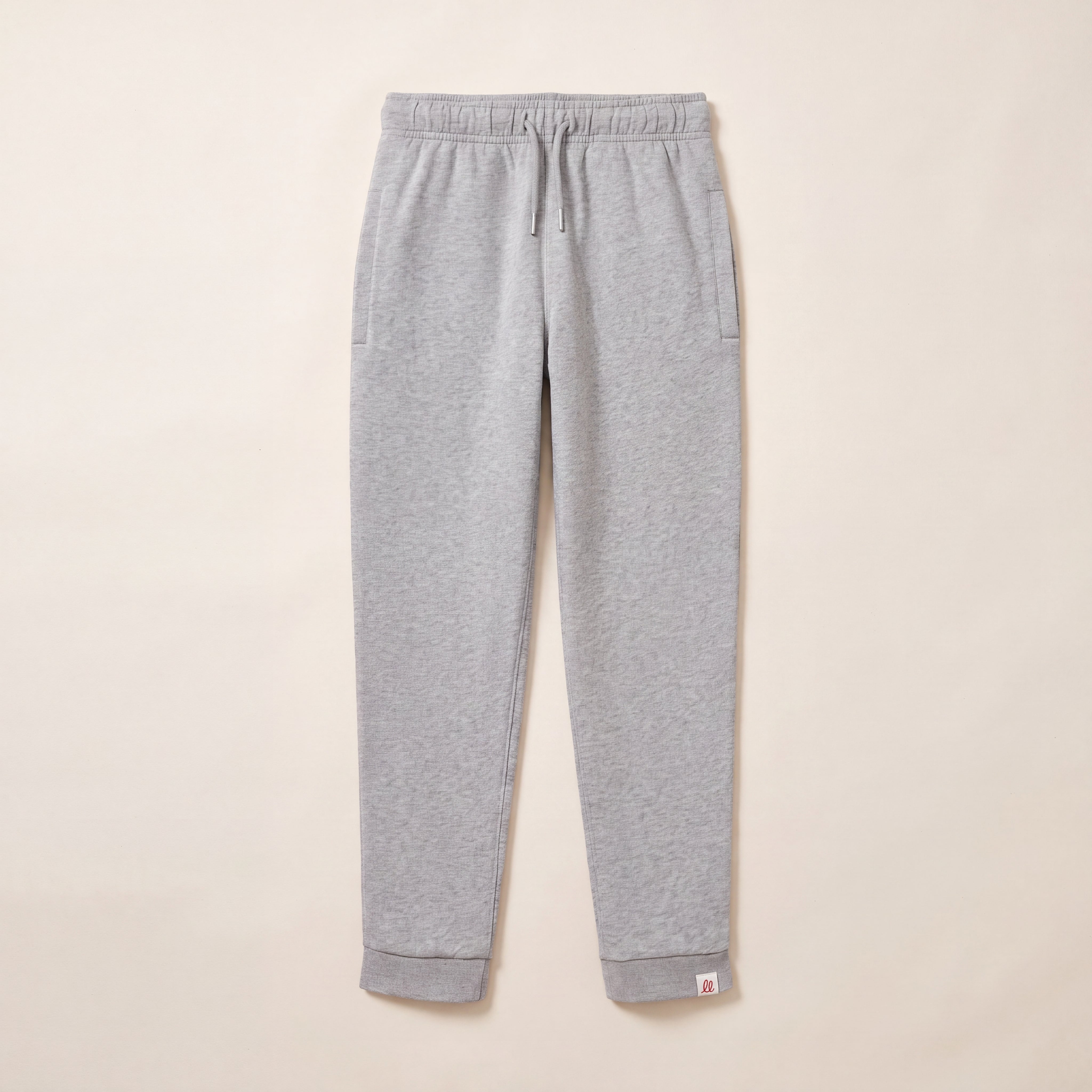 Jogginghose – Packshot Front (heather-grau)