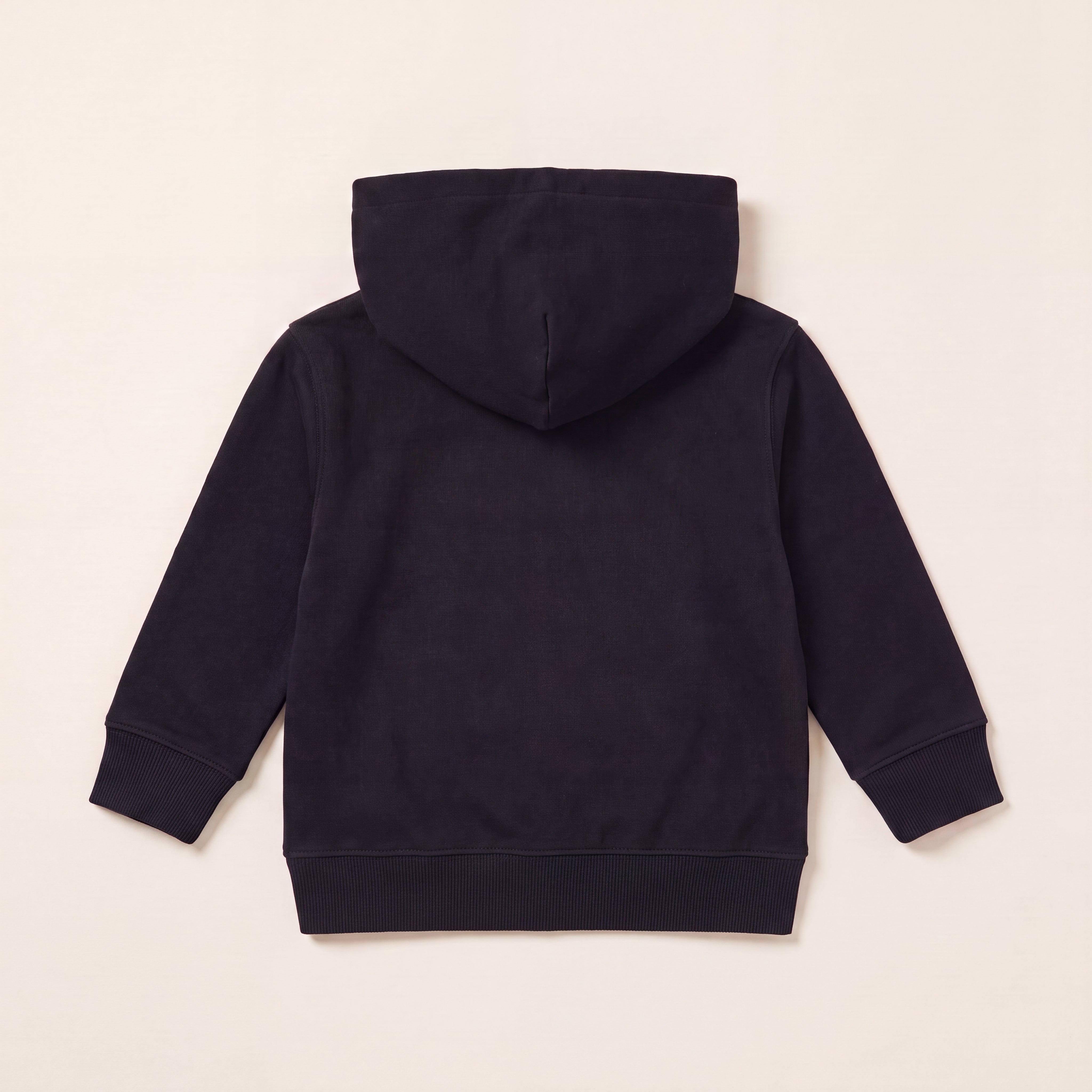Blank – Hoodie – Baby Rücken (schwarz)
