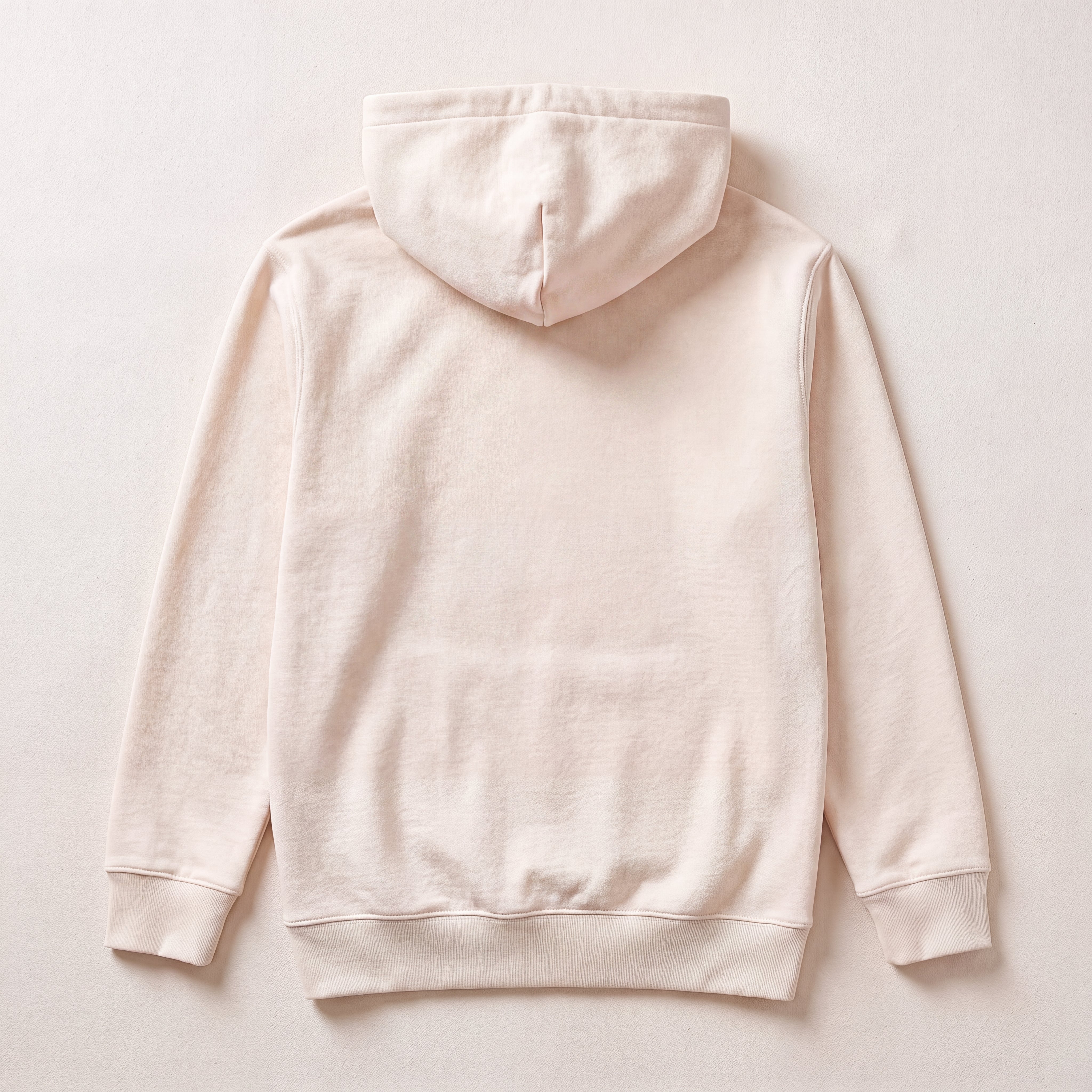 Blank – Hoodie – Rücken (off-white)
