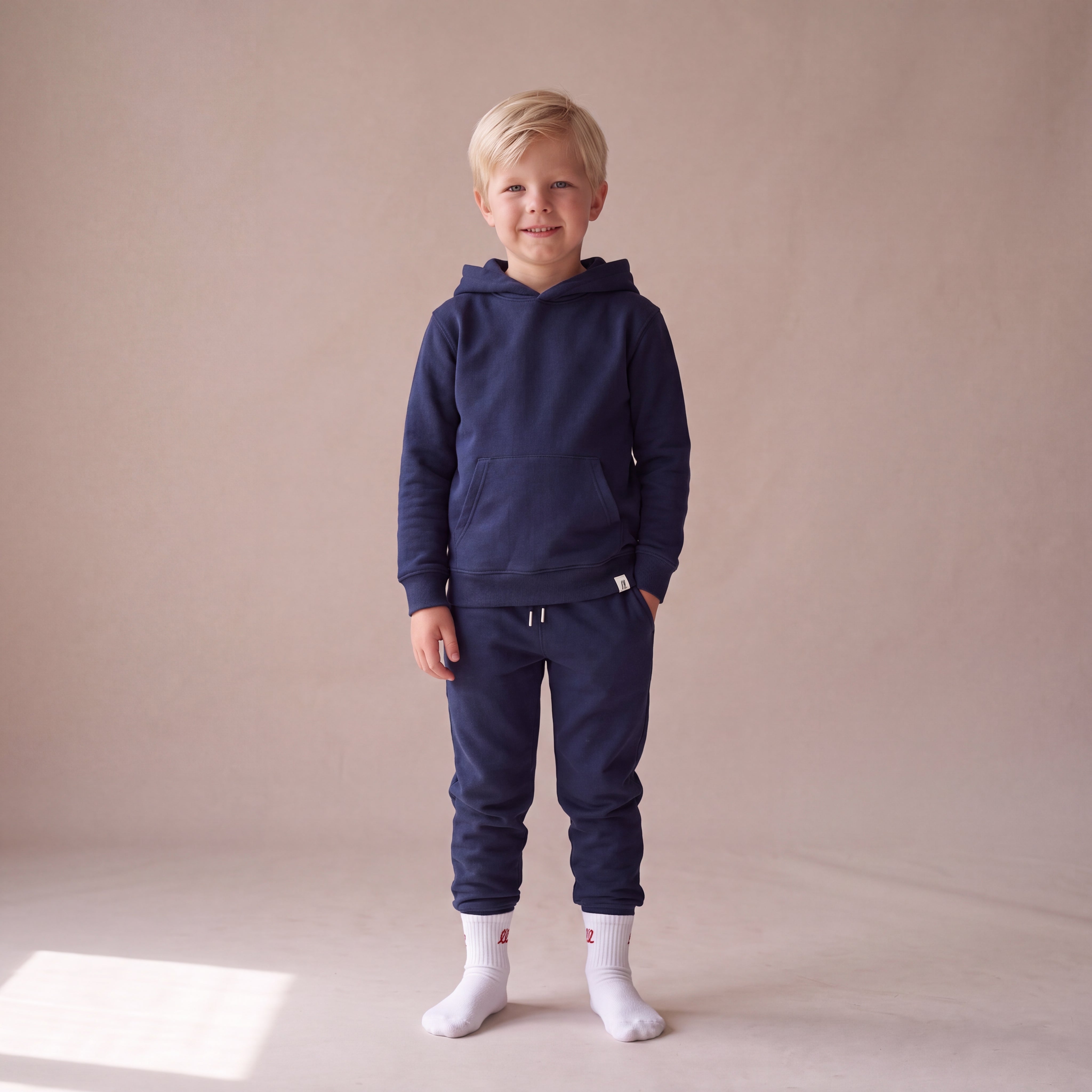 Blank – Hoodie – Navy