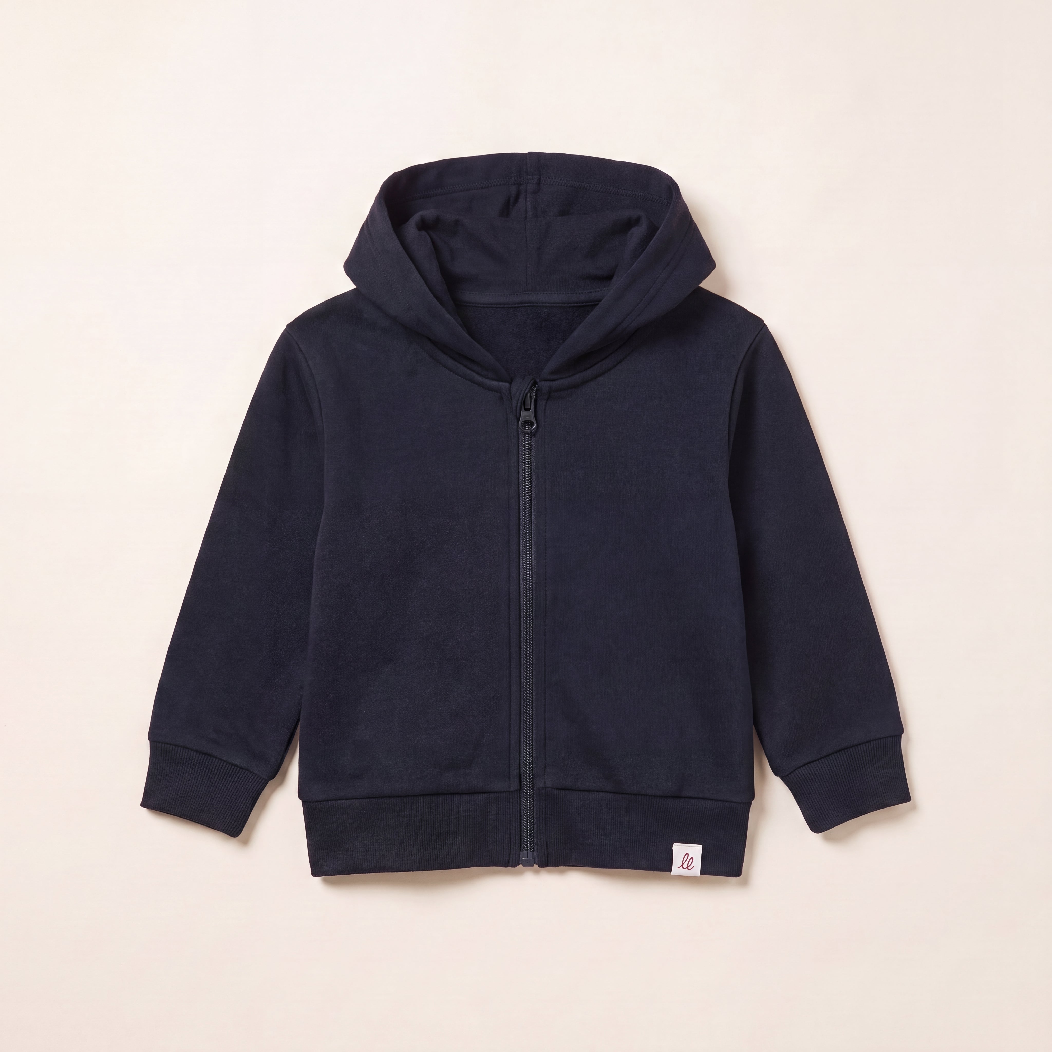Blank – Zip-Hoodie – Navy