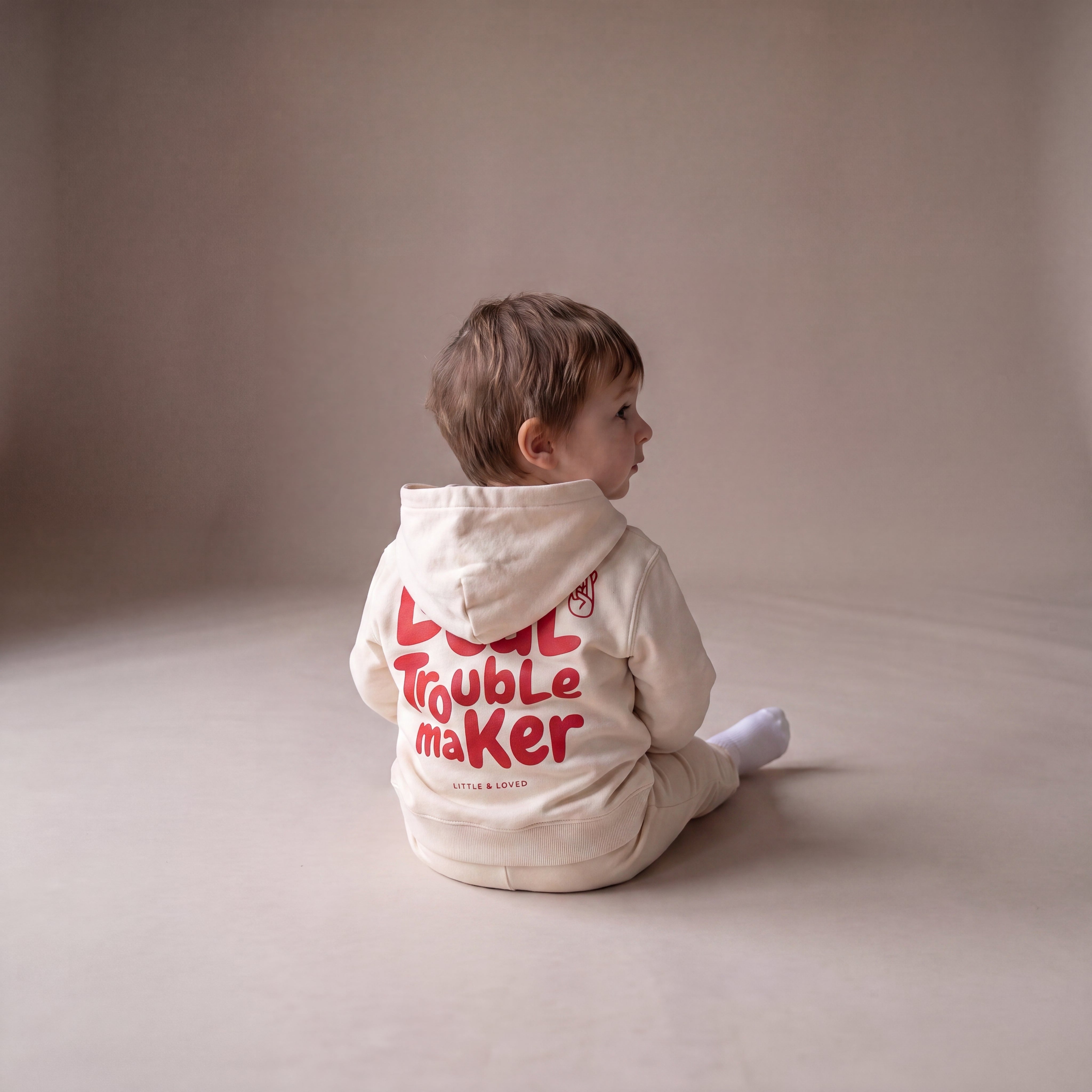 Local Troublemaker – Hoodie – getragen (Baby)