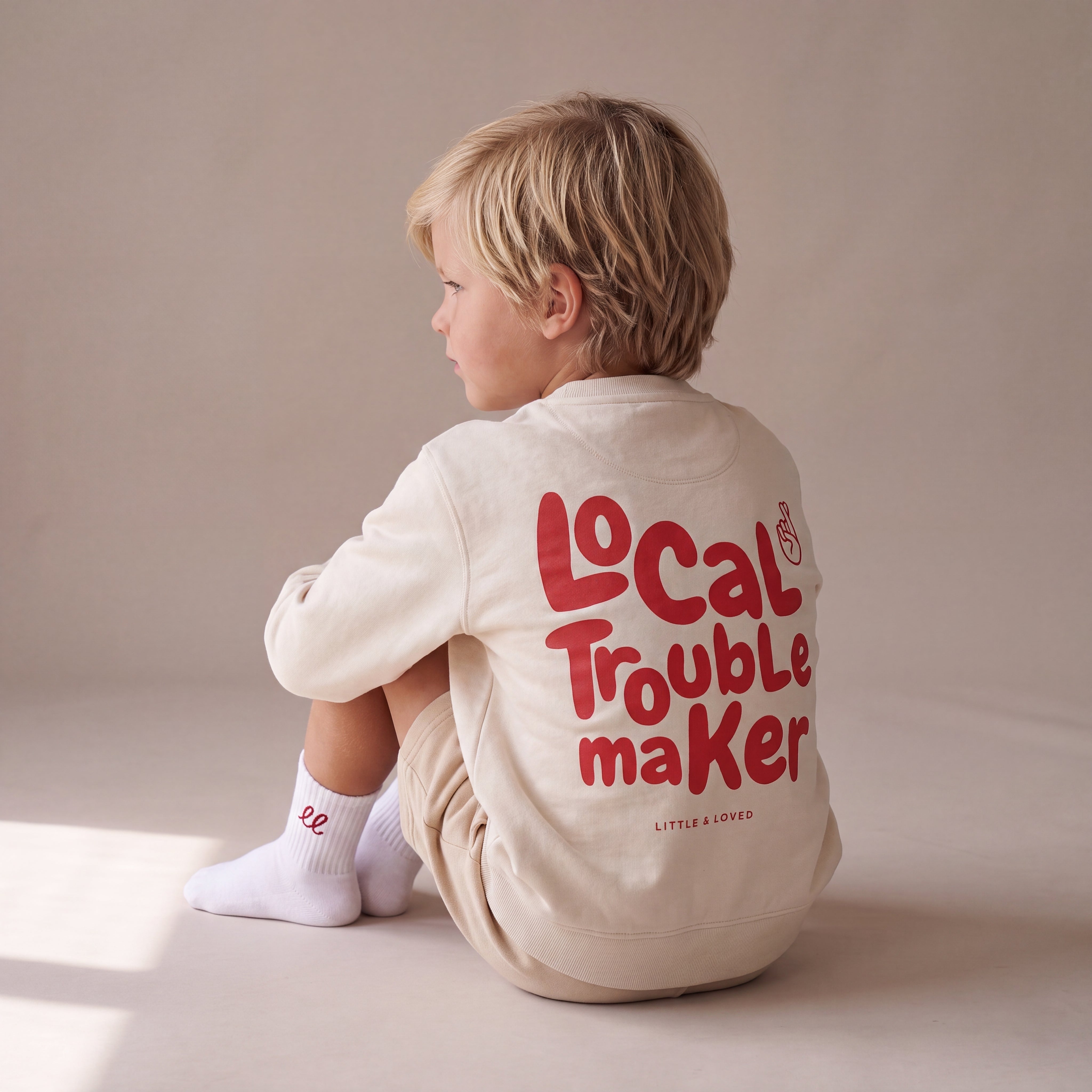 Local Troublemaker – Sweatshirt – getragen (Kind)