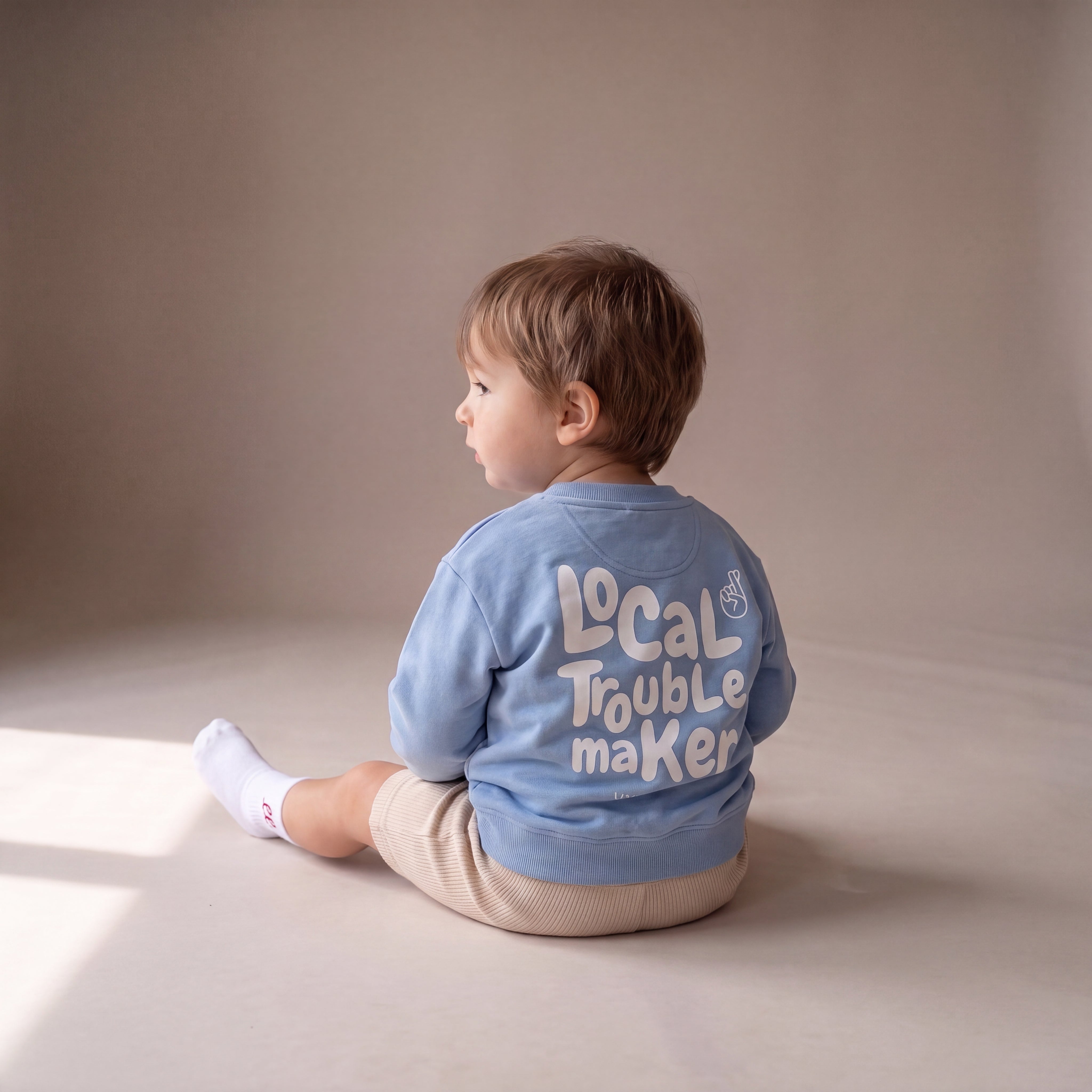 Local Troublemaker – Sweatshirt – getragen (Baby)