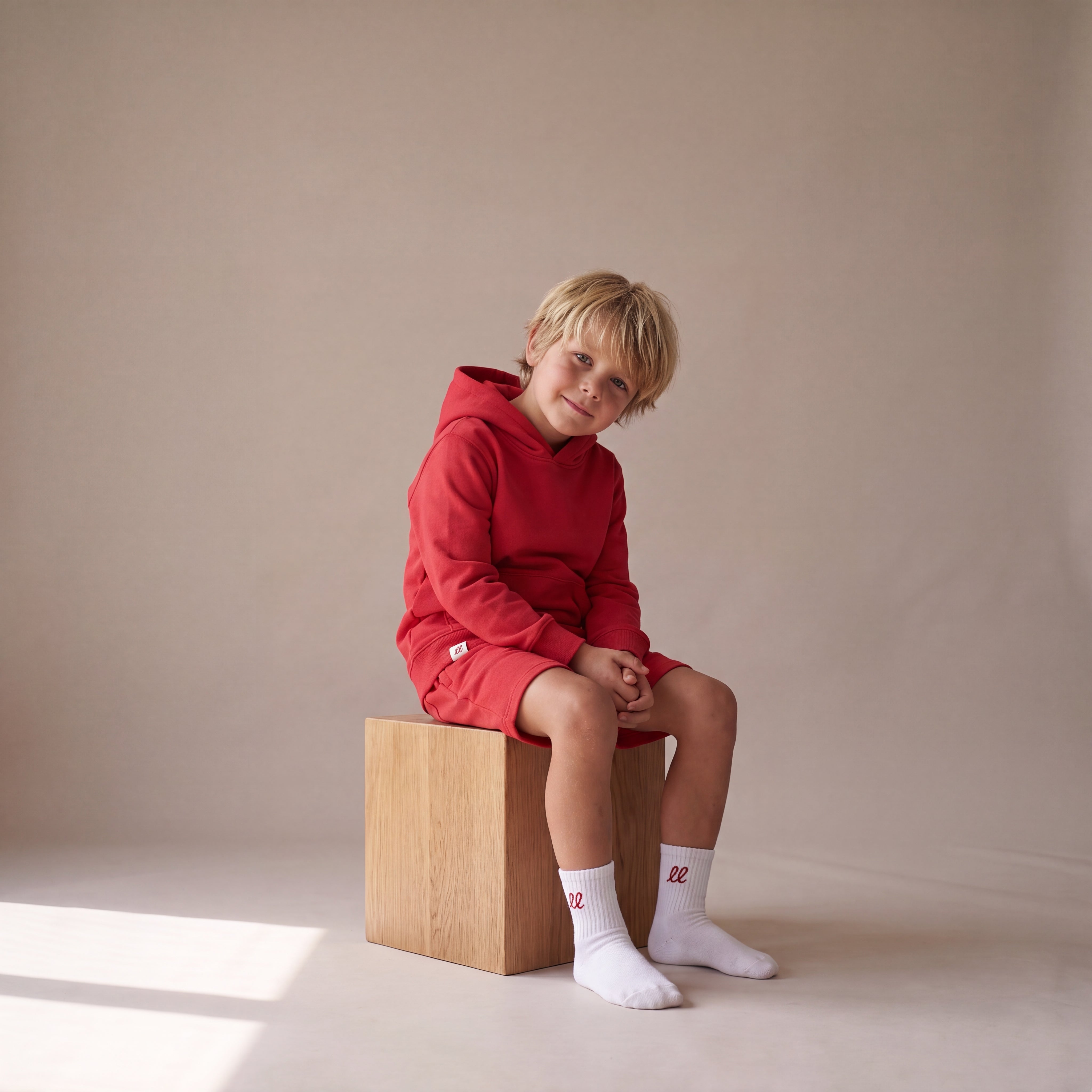 RULES? NAH. I'M LITTLE & LOVED. – Hoodie – getragen (Kind)