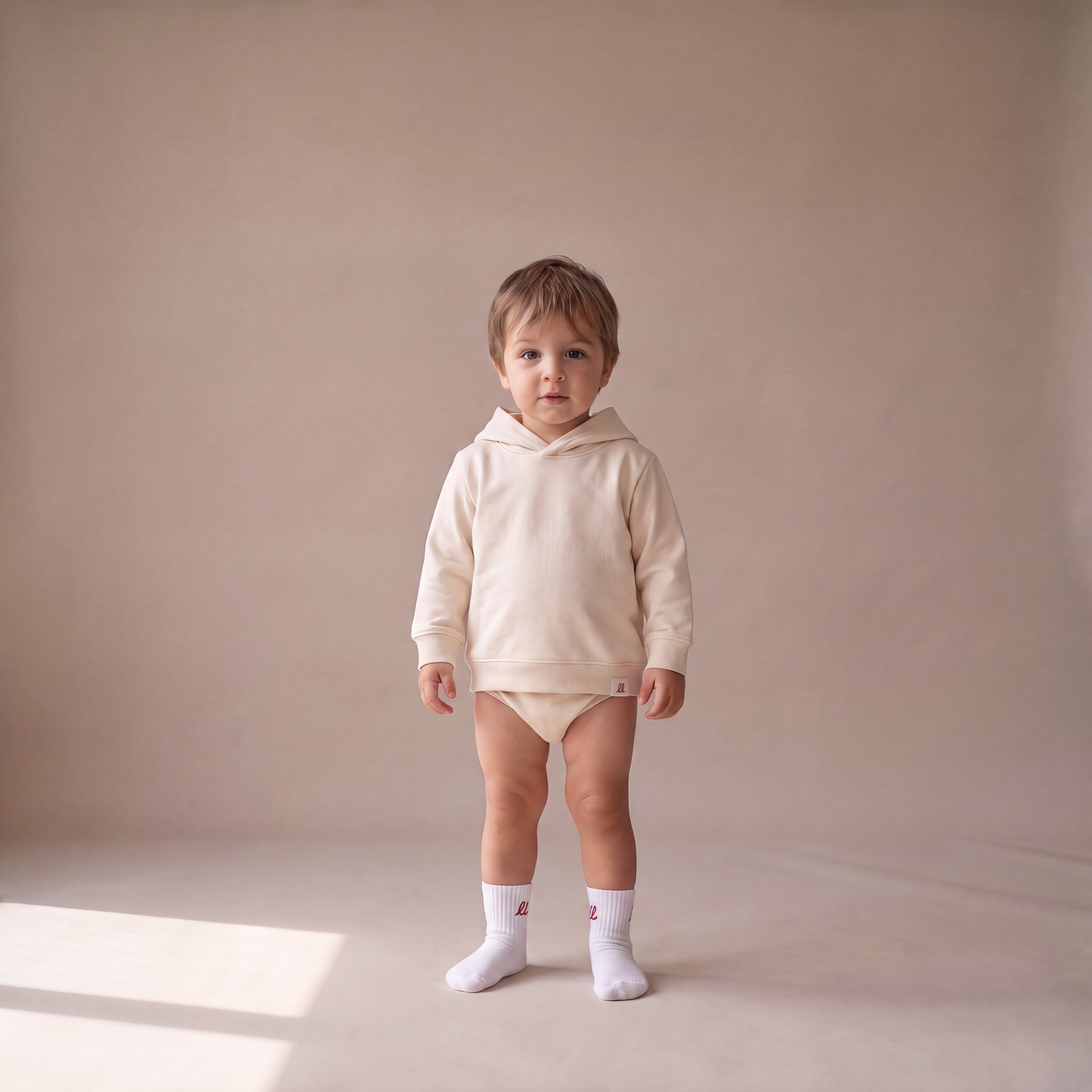 RULES? NAH. I'M LITTLE & LOVED. – Hoodie – getragen (Baby)