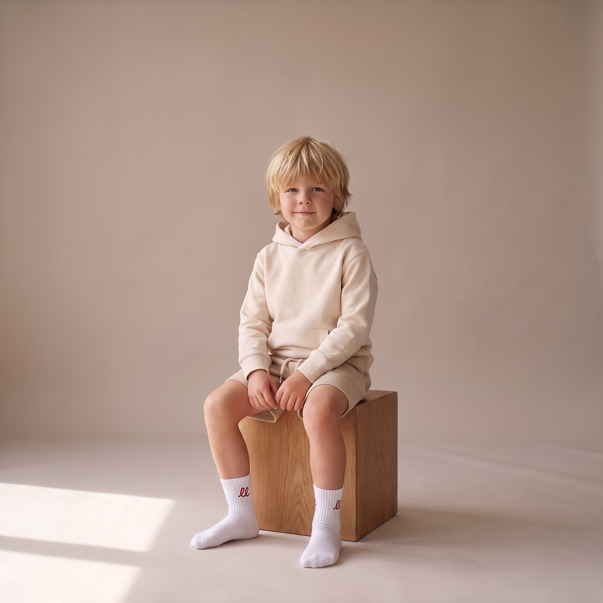 RULES? NAH. I'M LITTLE & LOVED. – Hoodie – getragen (Kind)