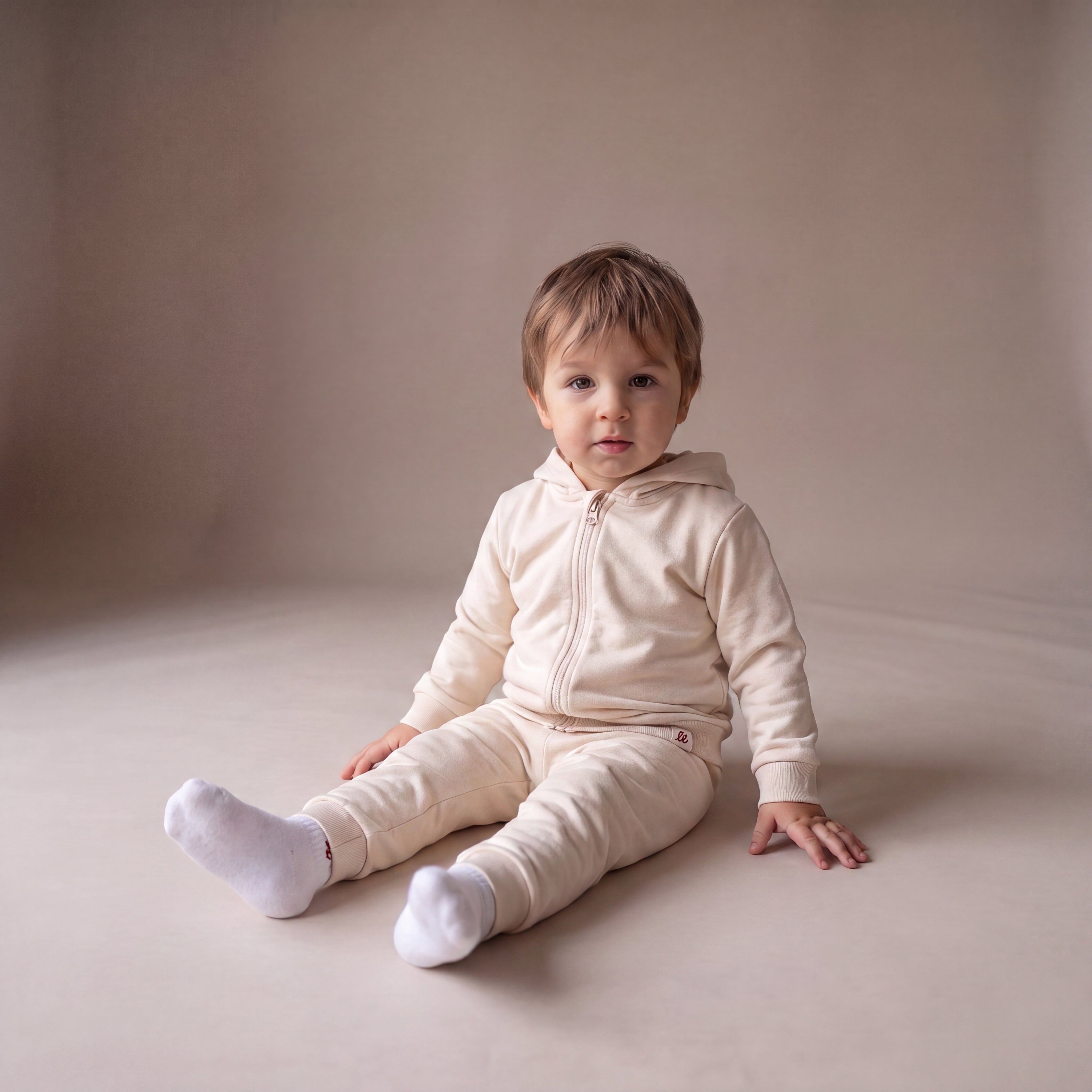 RULES? NAH. I'M LITTLE & LOVED. – Zip-Hoodie – getragen (Baby)