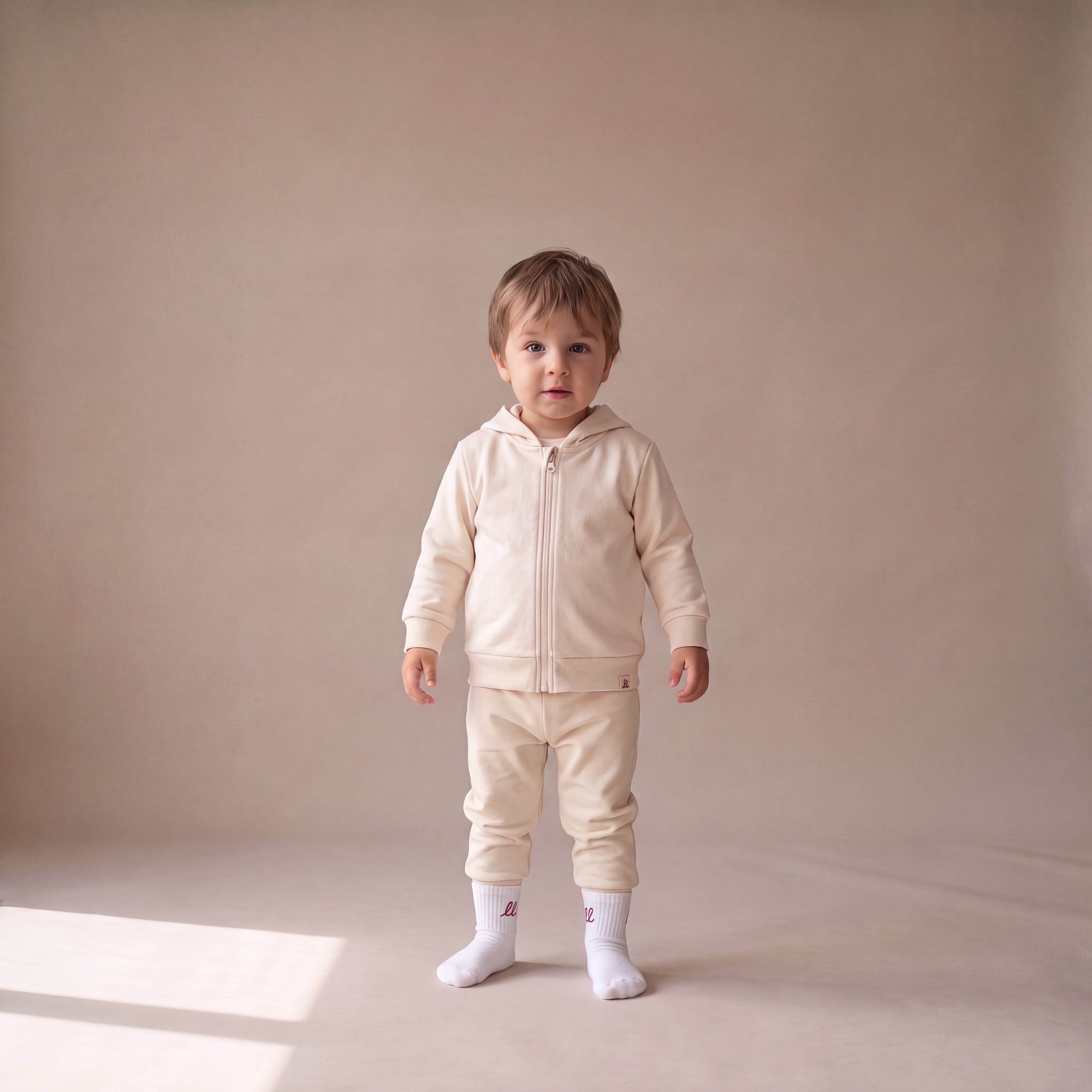 RULES? NAH. I'M LITTLE & LOVED. – Zip-Hoodie – getragen (Baby)