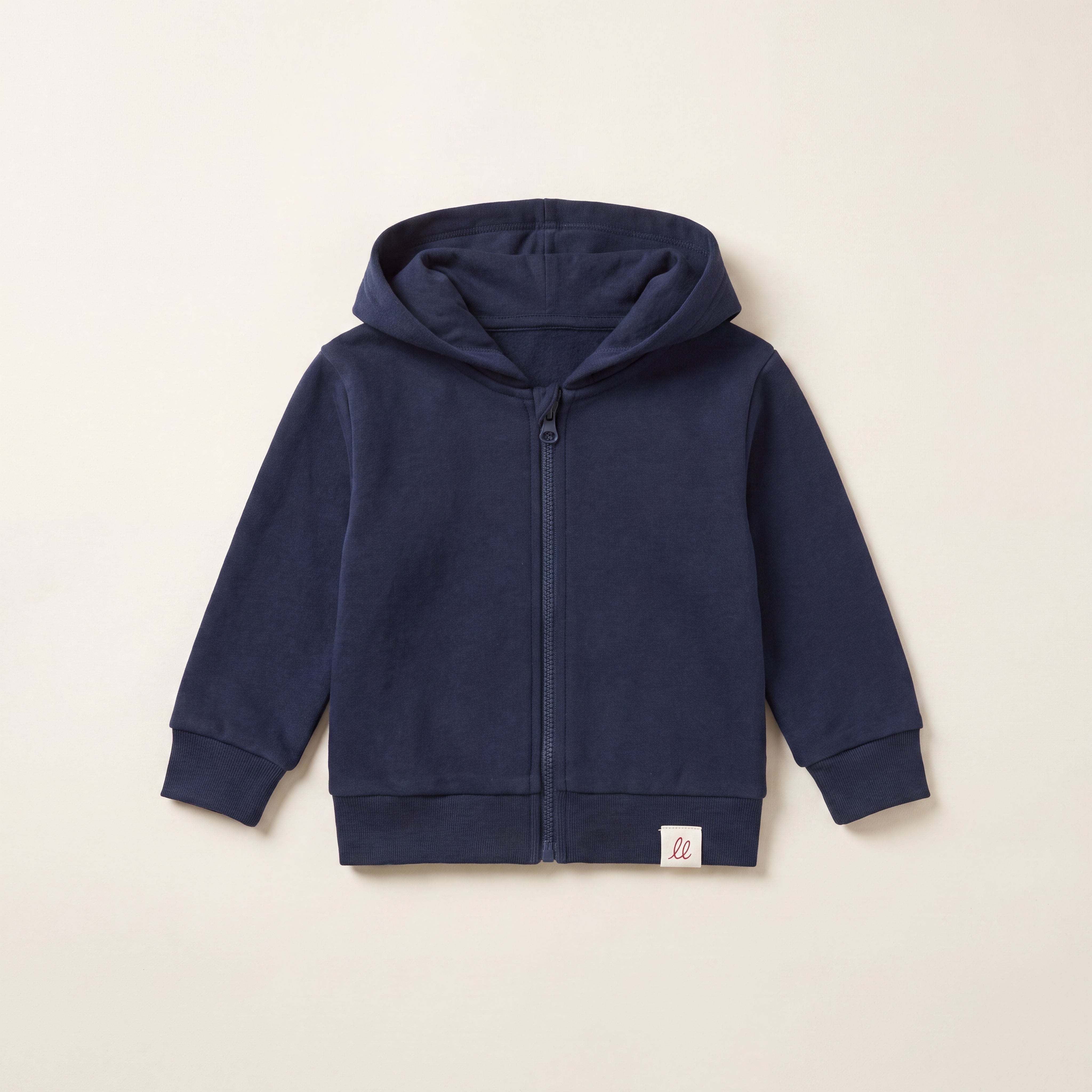 NO BORING KIDS ALLOWED HERE. – Zip-Hoodie – Navy