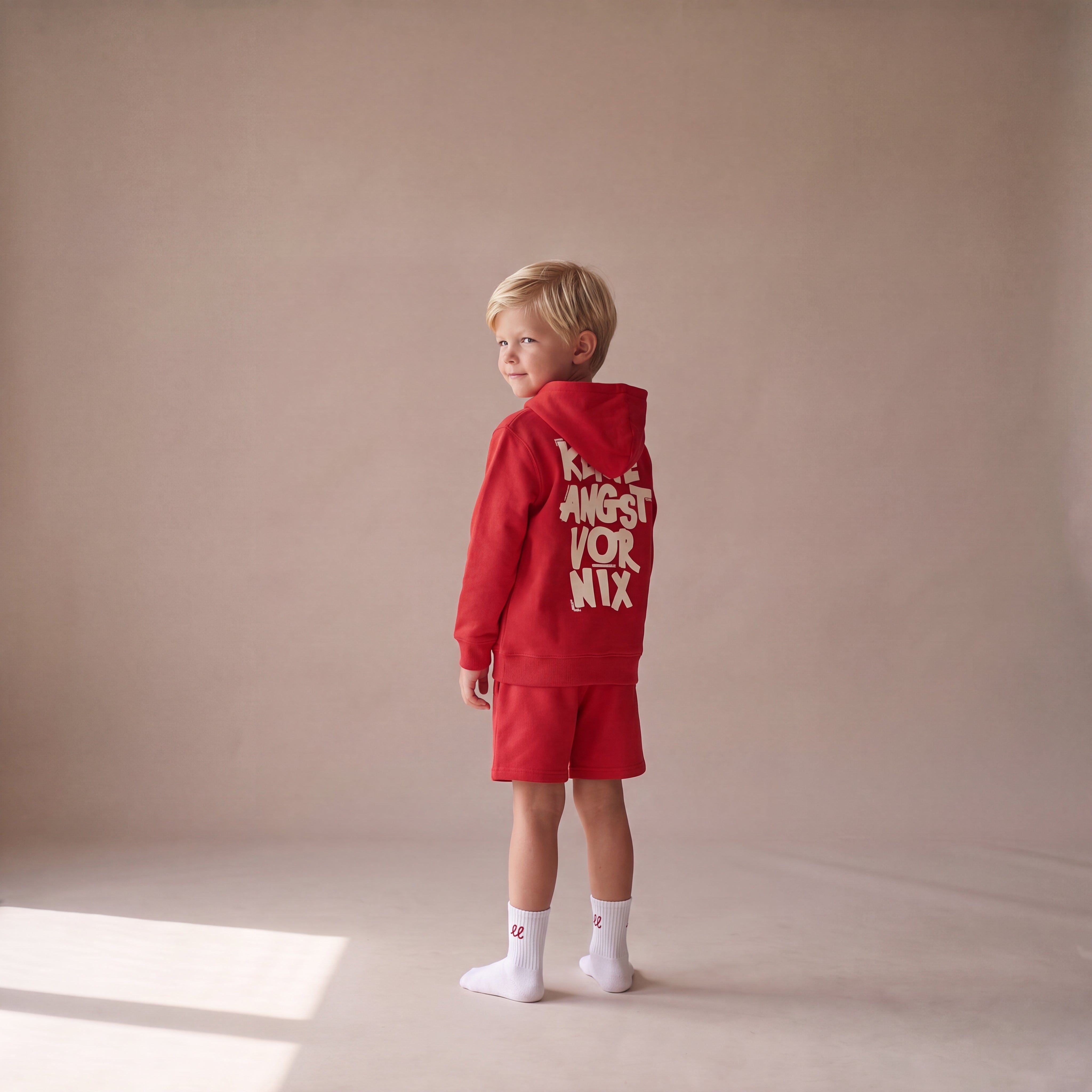 Keine Angst vor nix – Hoodie – getragen (Kind)