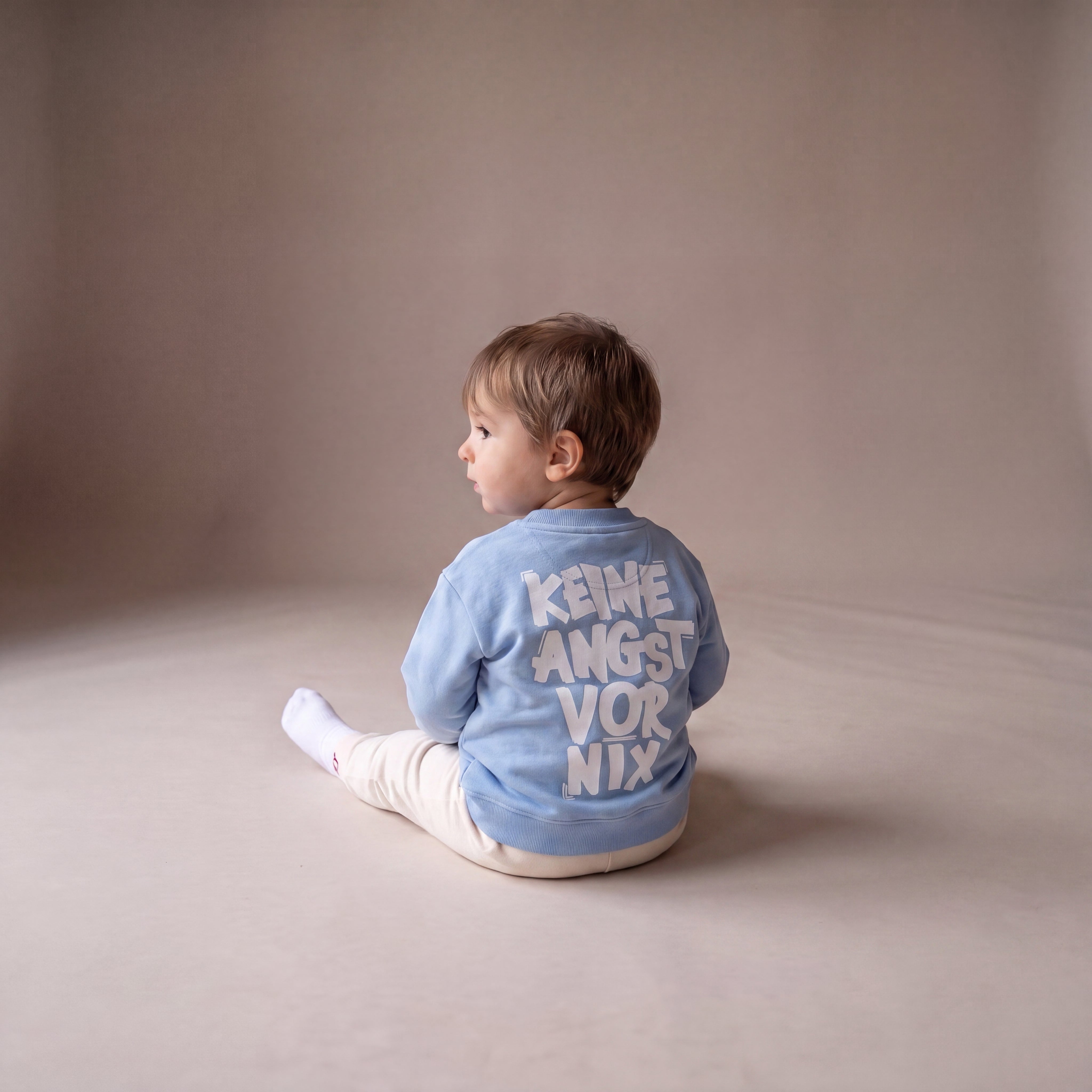 Keine Angst vor nix – Sweatshirt – getragen (Baby)