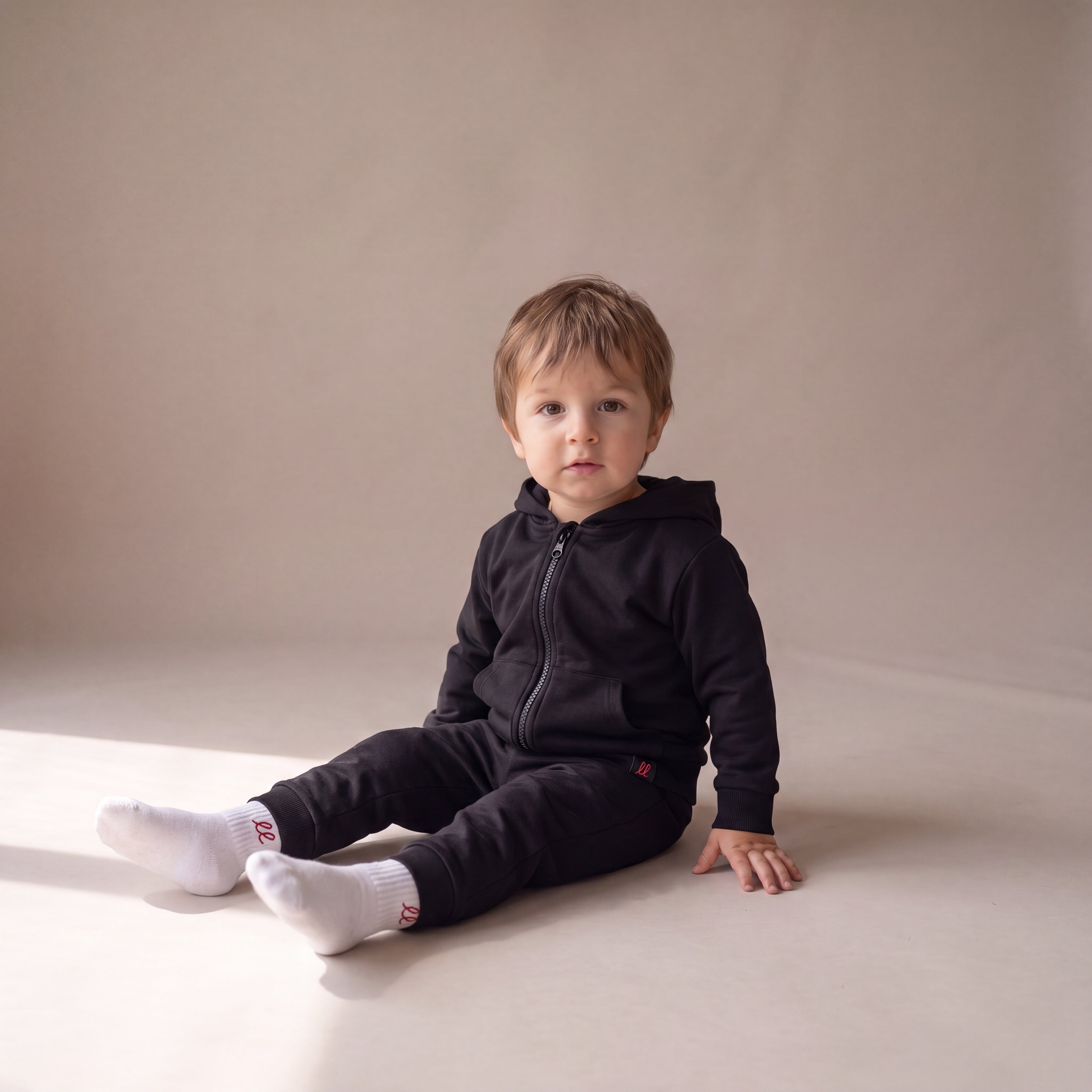Keine Angst vor nix – Zip-Hoodie – getragen (Baby)