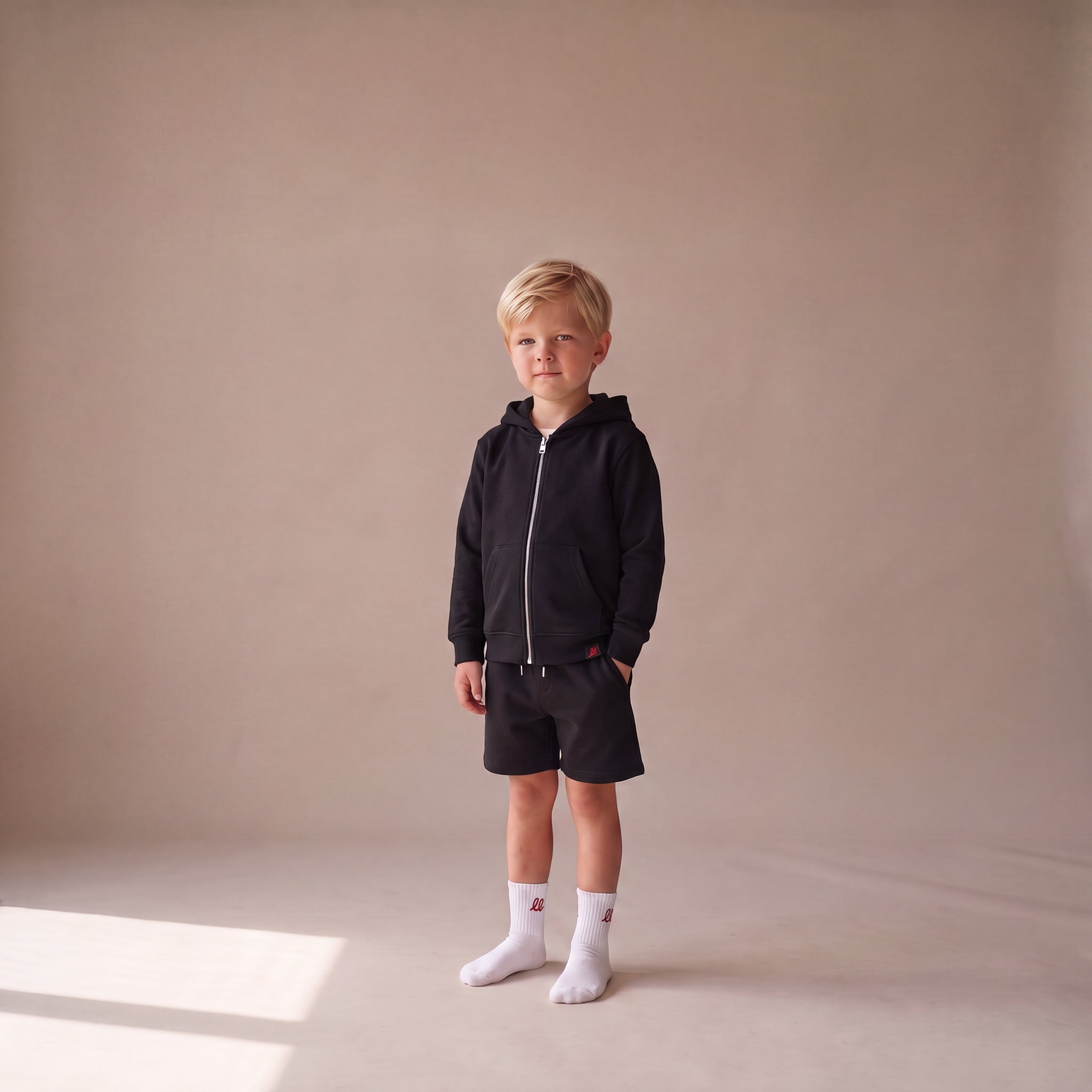Keine Angst vor nix – Zip-Hoodie – getragen (Kind)