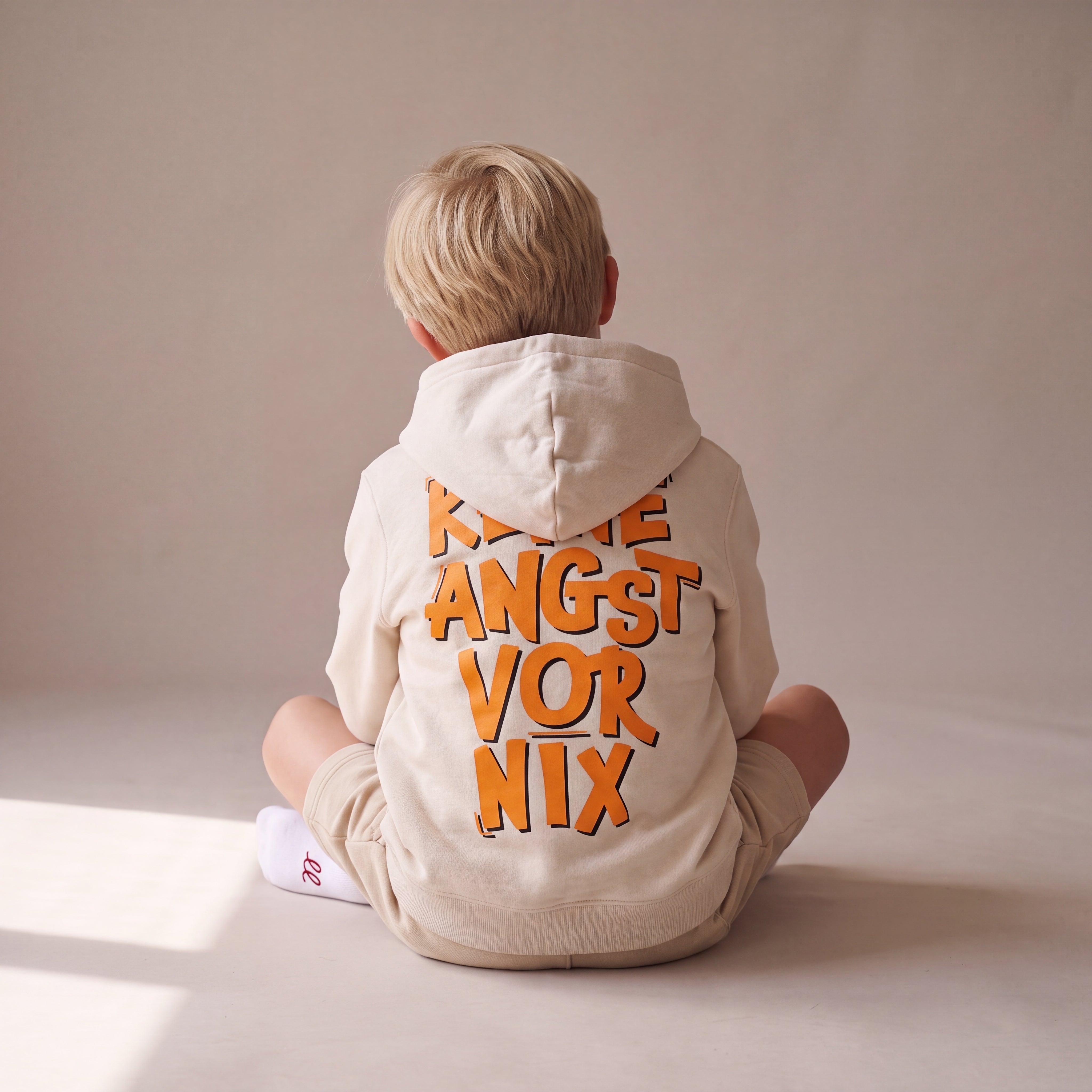 Keine Angst vor nix – Zip-Hoodie – getragen (Kind)