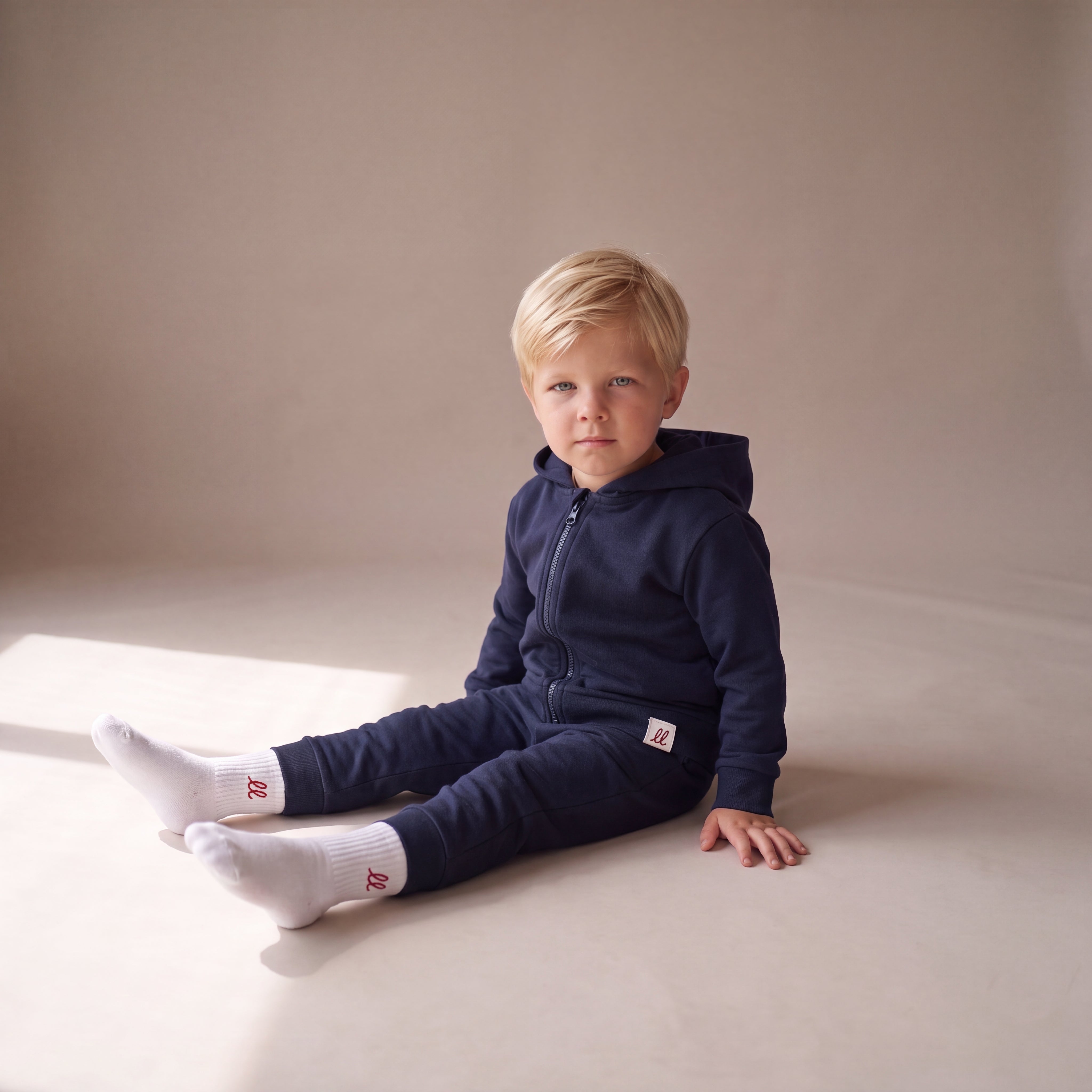 Keine Angst vor nix – Zip-Hoodie – Navy