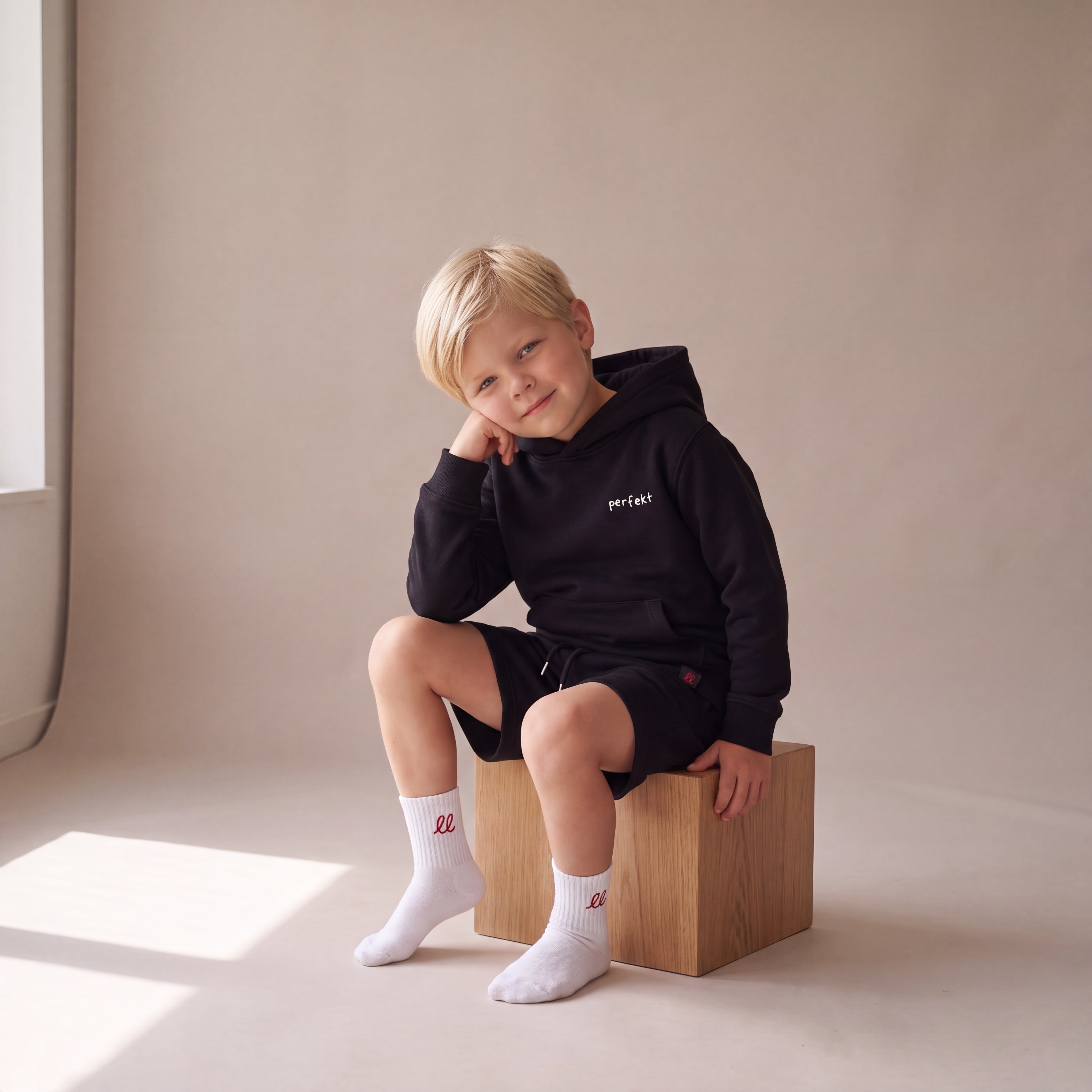 Perfekt, so wie du bist – Hoodie – getragen (Kind)