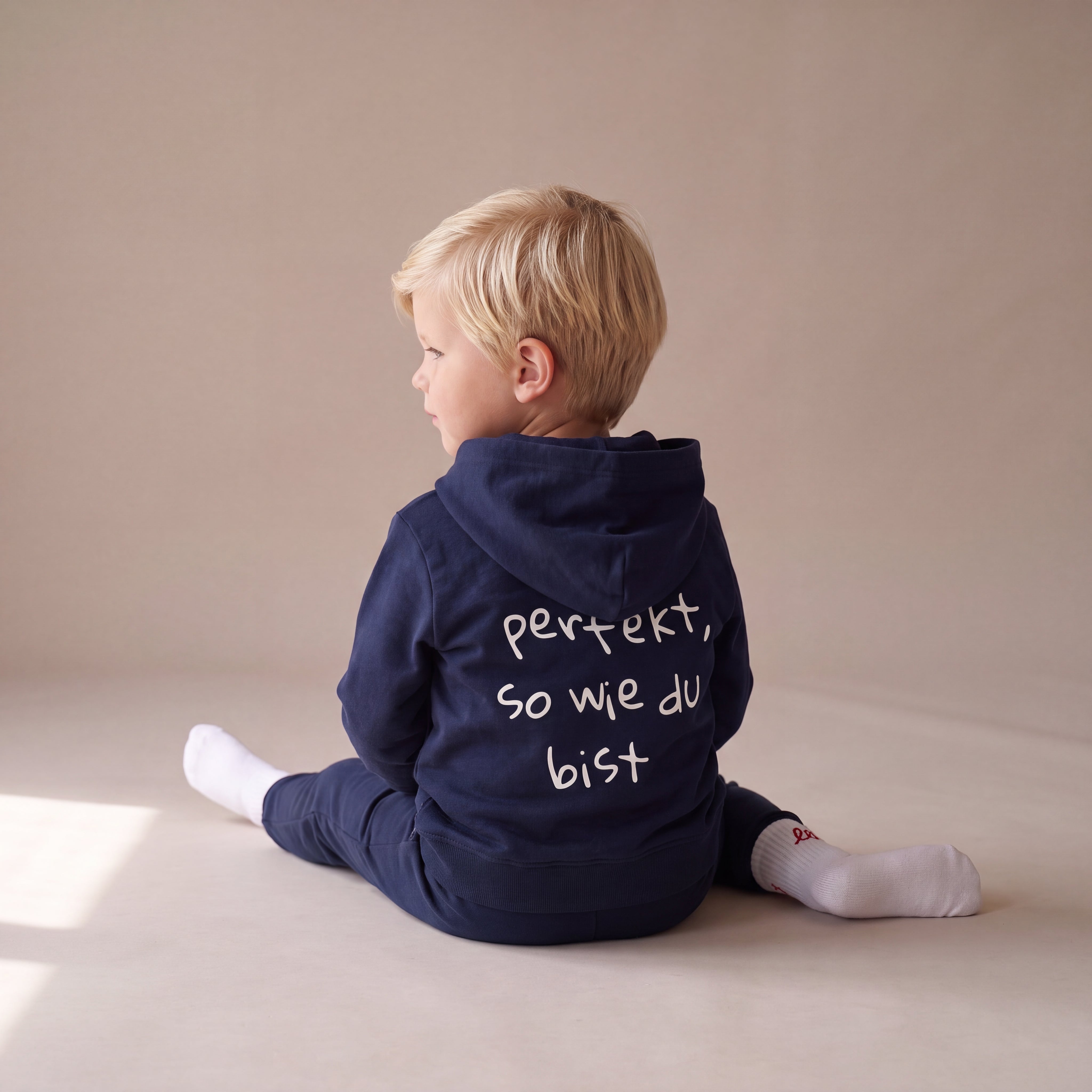 Perfekt, so wie du bist – Hoodie – Navy