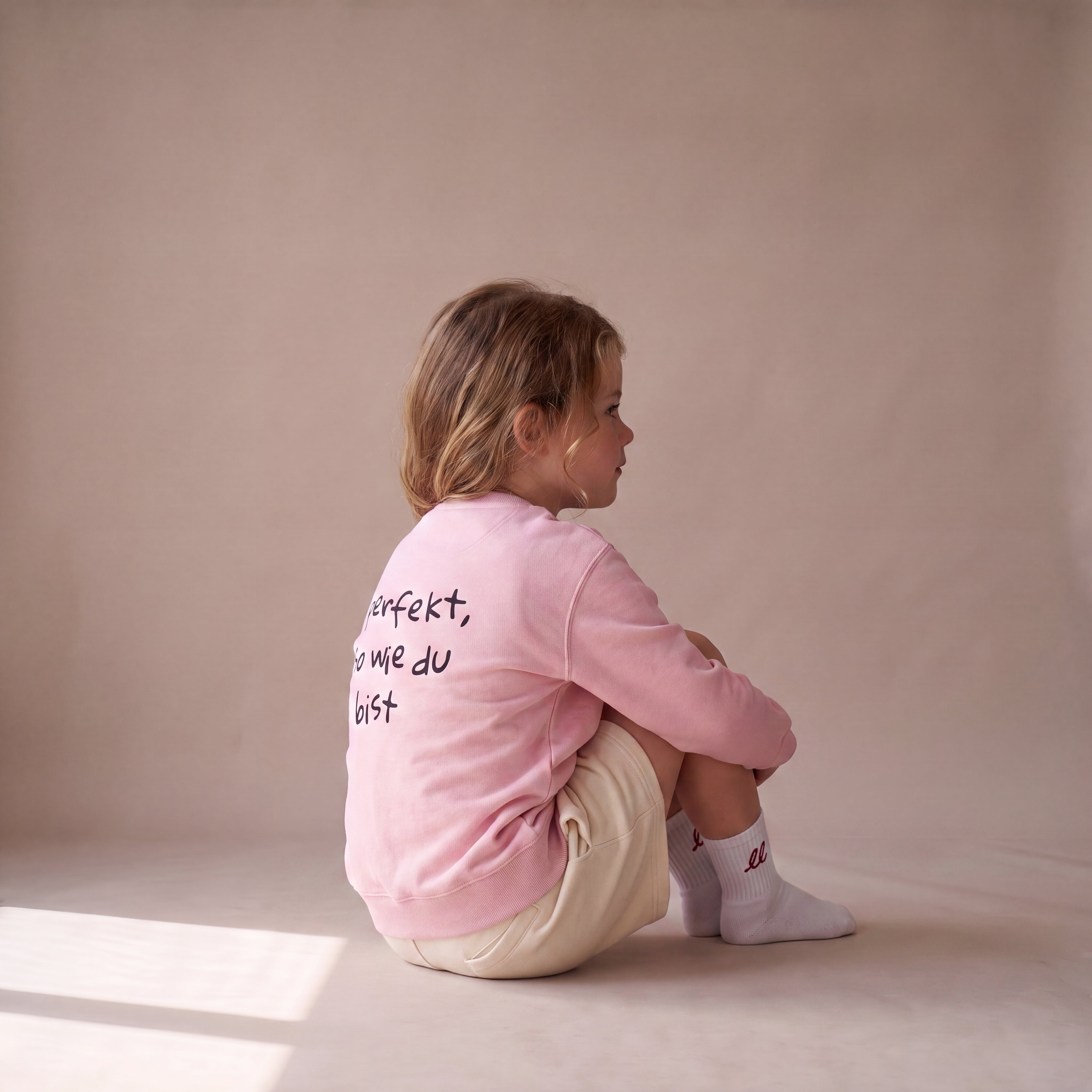 Perfekt, so wie du bist – Sweatshirt – getragen (Kind)