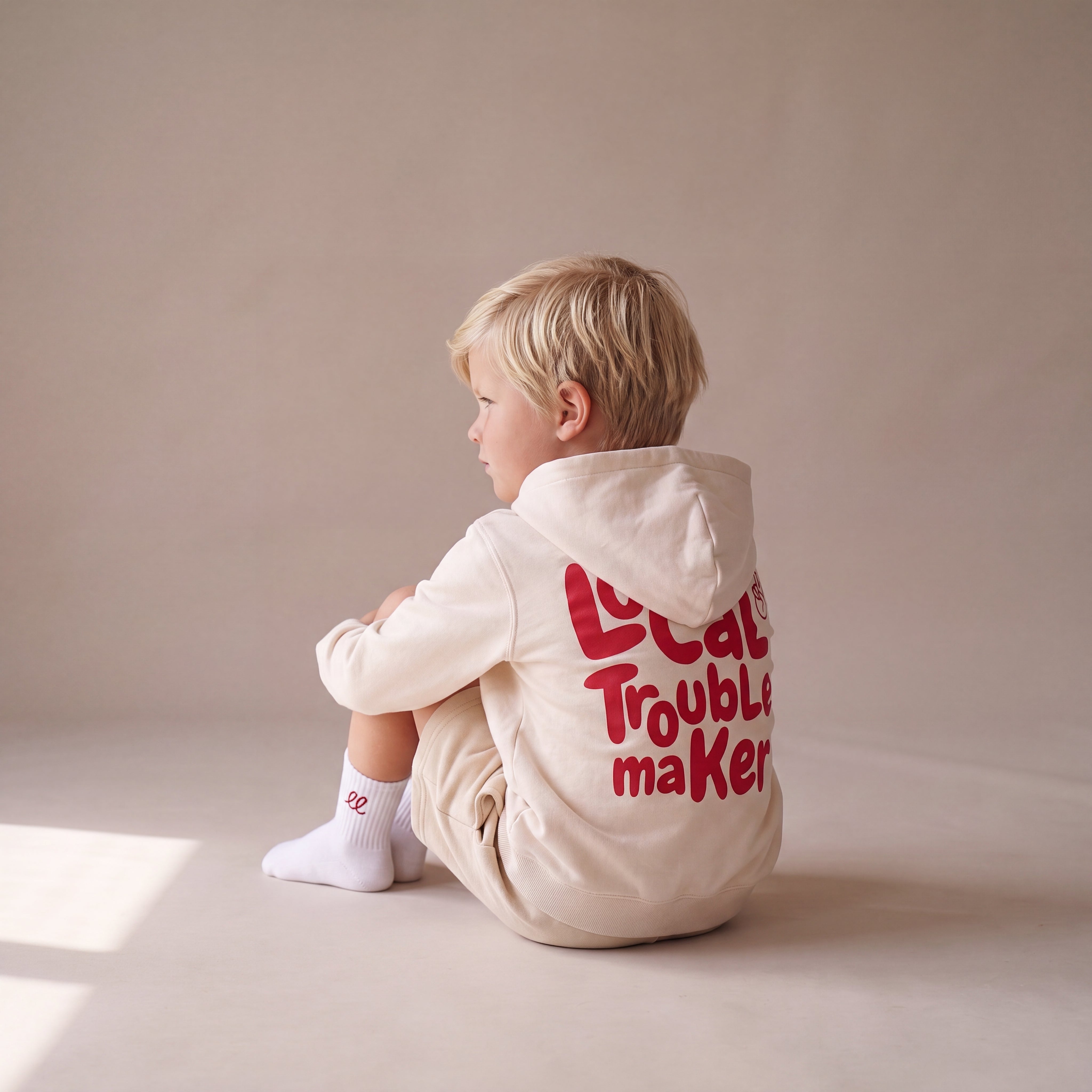 Local Troublemaker – Zip-Hoodie – getragen (Kind)