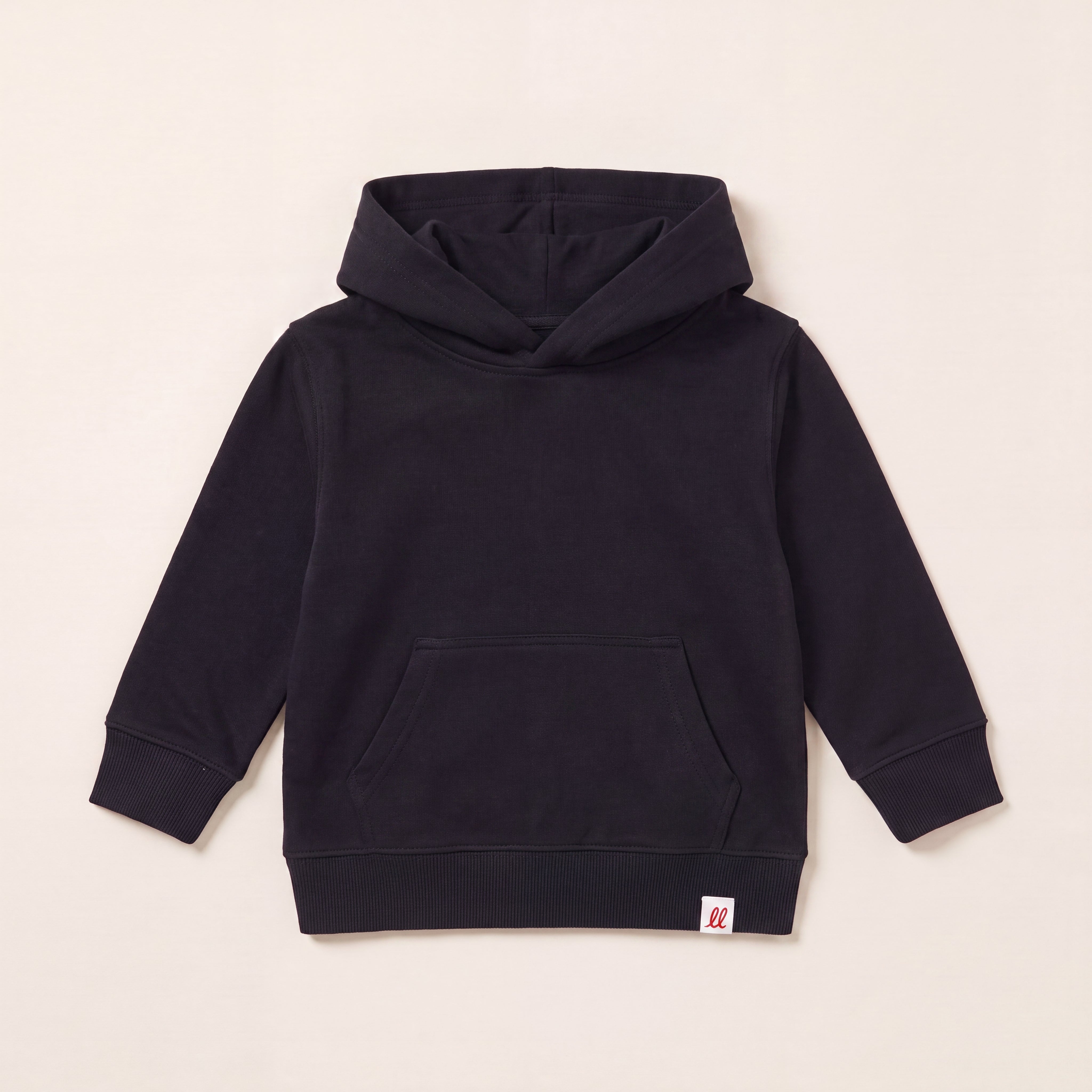 Blank – Hoodie – Baby Front (schwarz)
