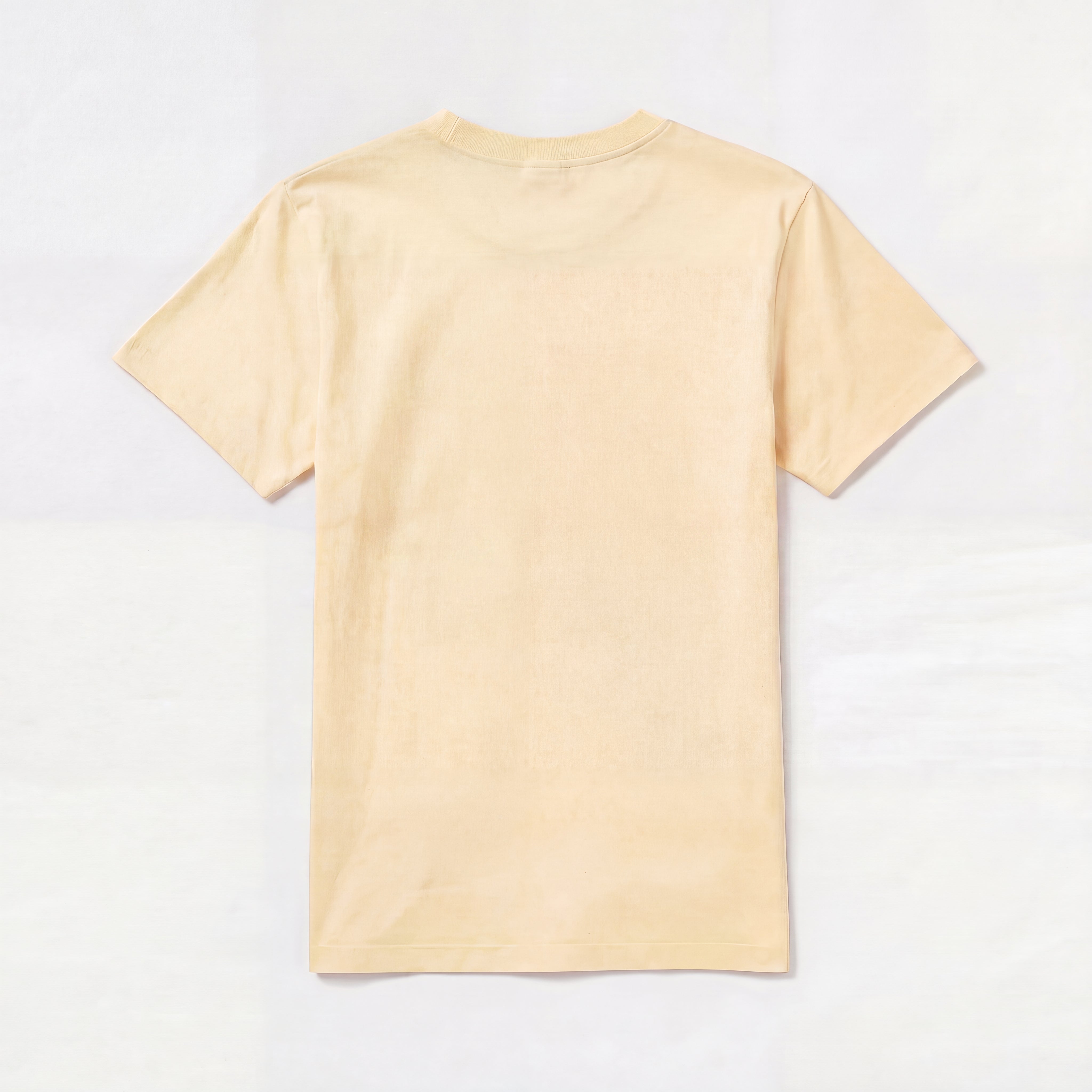 Blank – T-Shirt – Rücken (butter)