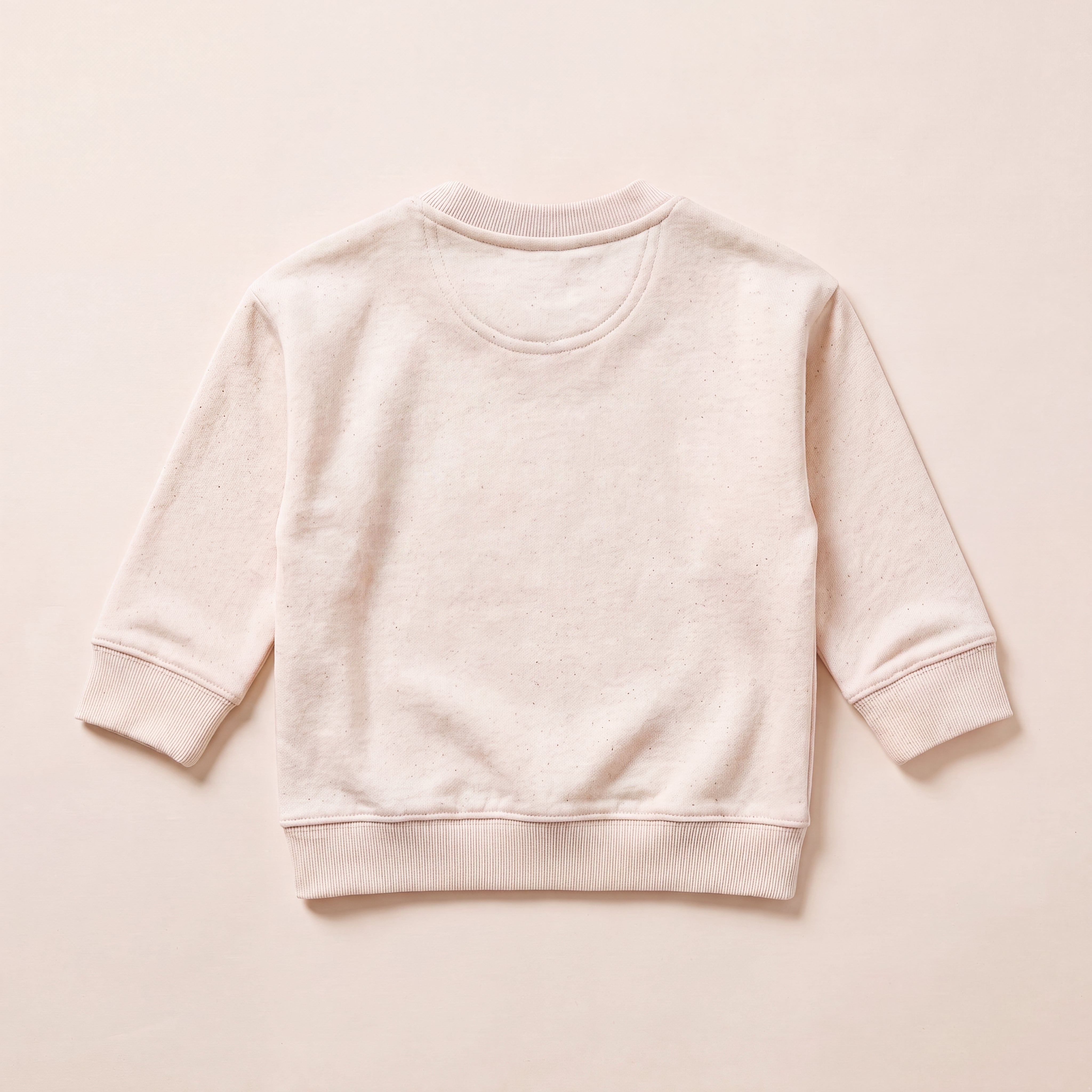 Blank – Sweatshirt – Baby Rücken (off-white)