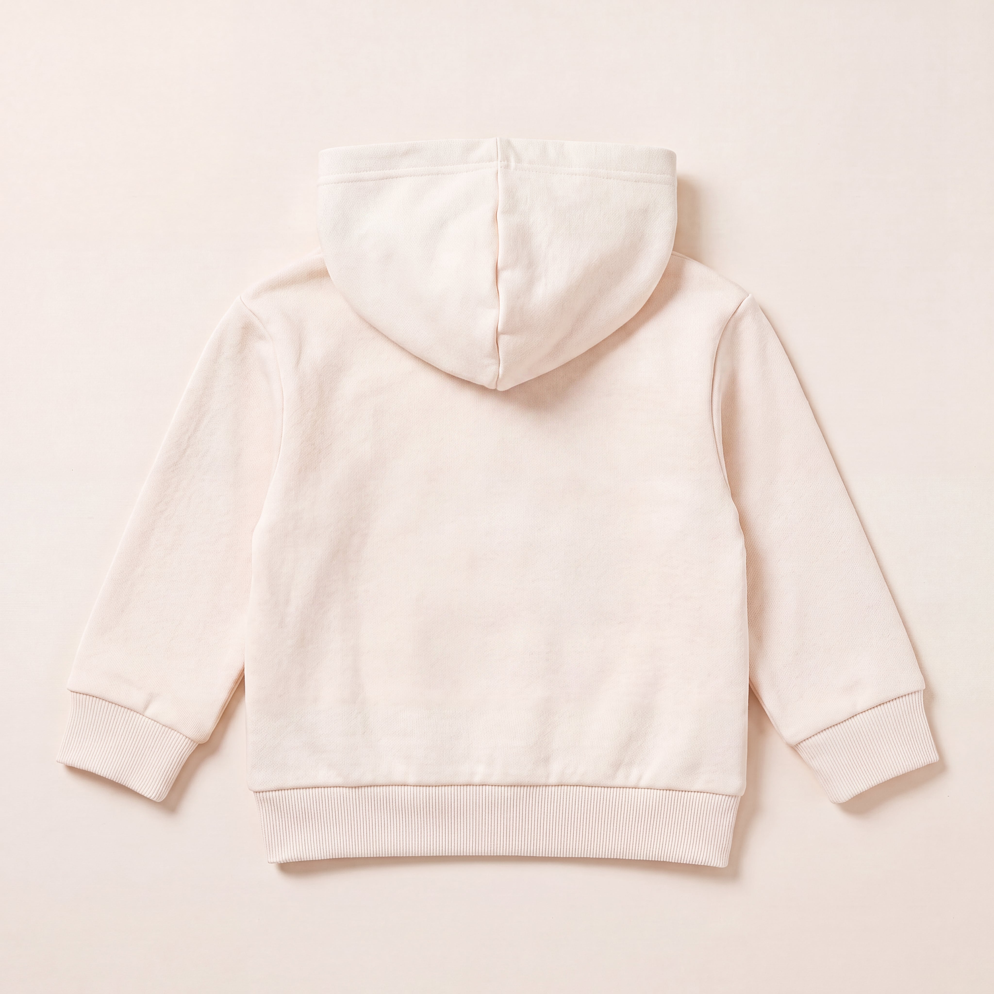 Blank – Zip-Hoodie – Baby Rücken (off-white)
