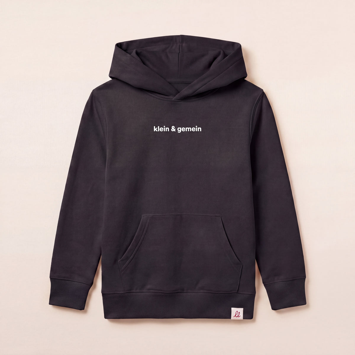 Klein & Gemein – Hoodie – Packshot Front (C002/BABY)