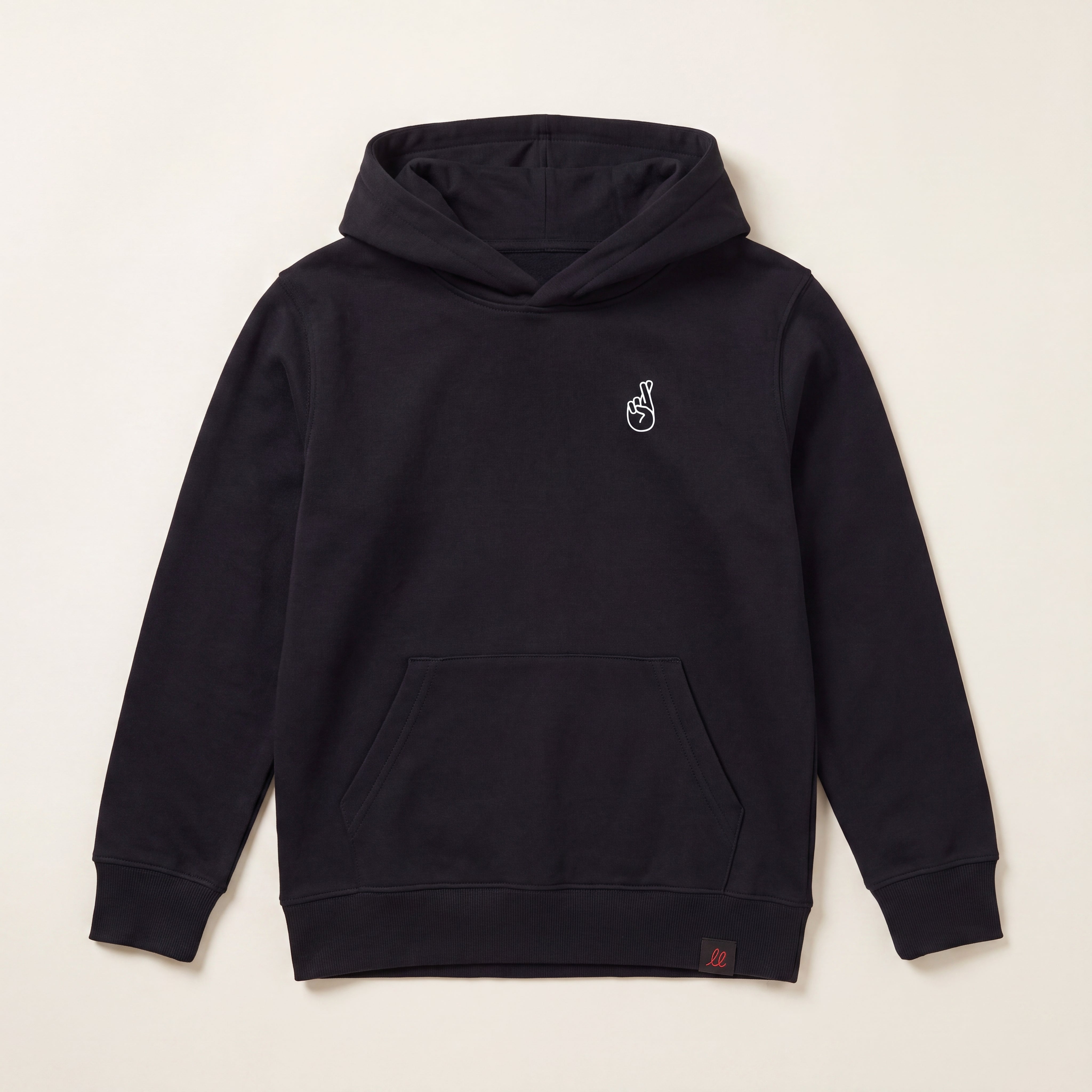 Local Troublemaker – Hoodie – Packshot Front (schwarz)