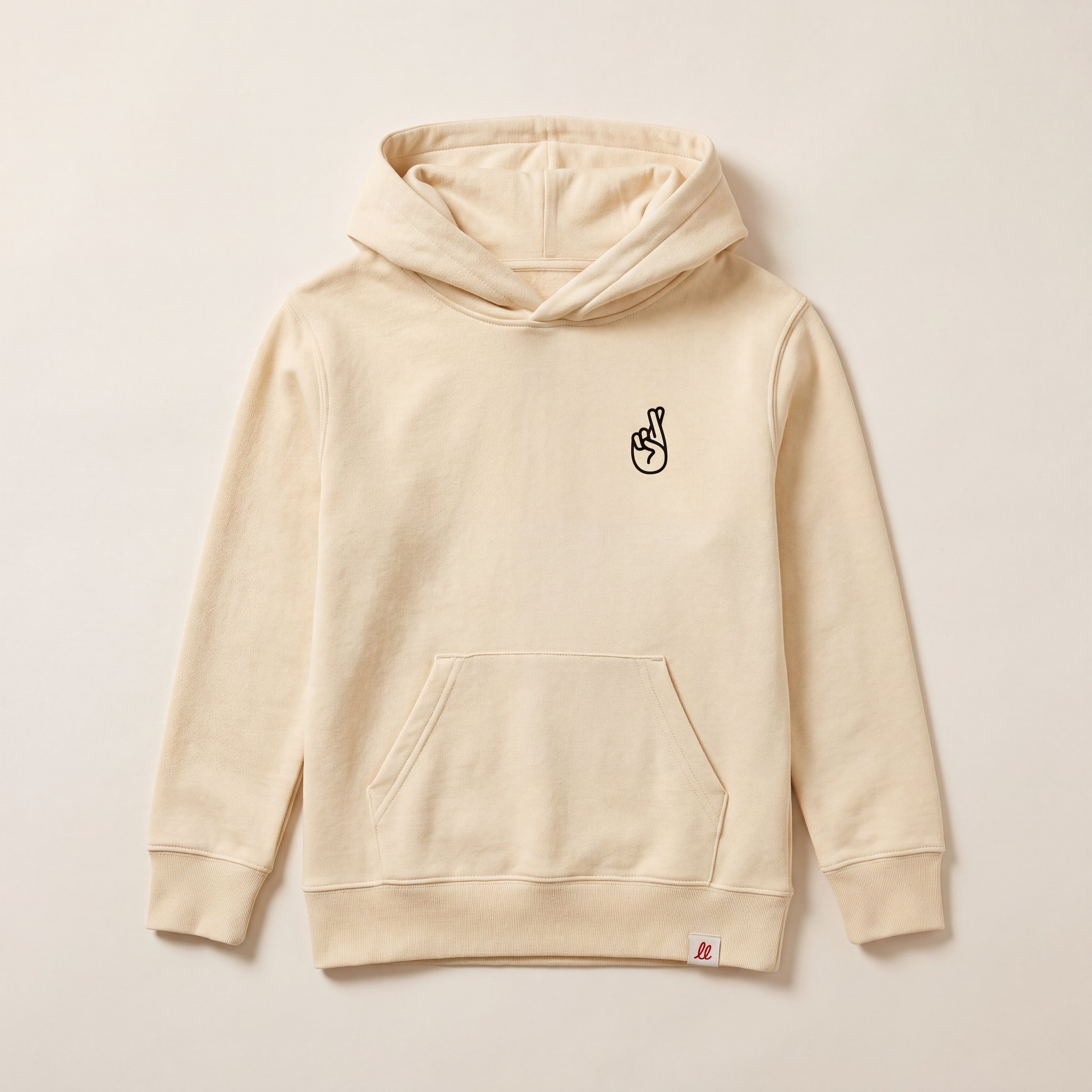 Local Troublemaker – Hoodie – Packshot Front (butter)