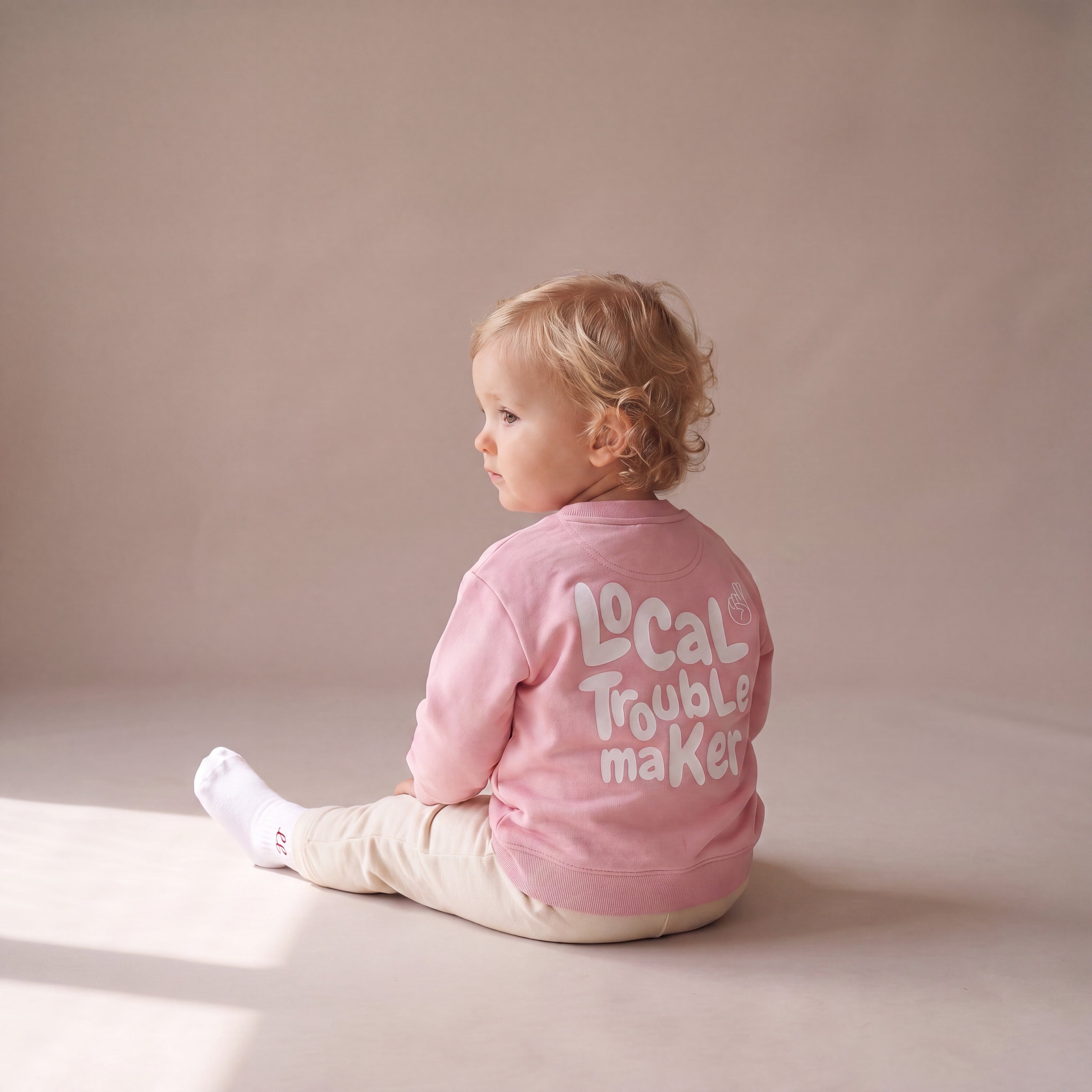 Local Troublemaker – Sweatshirt – getragen (Baby)