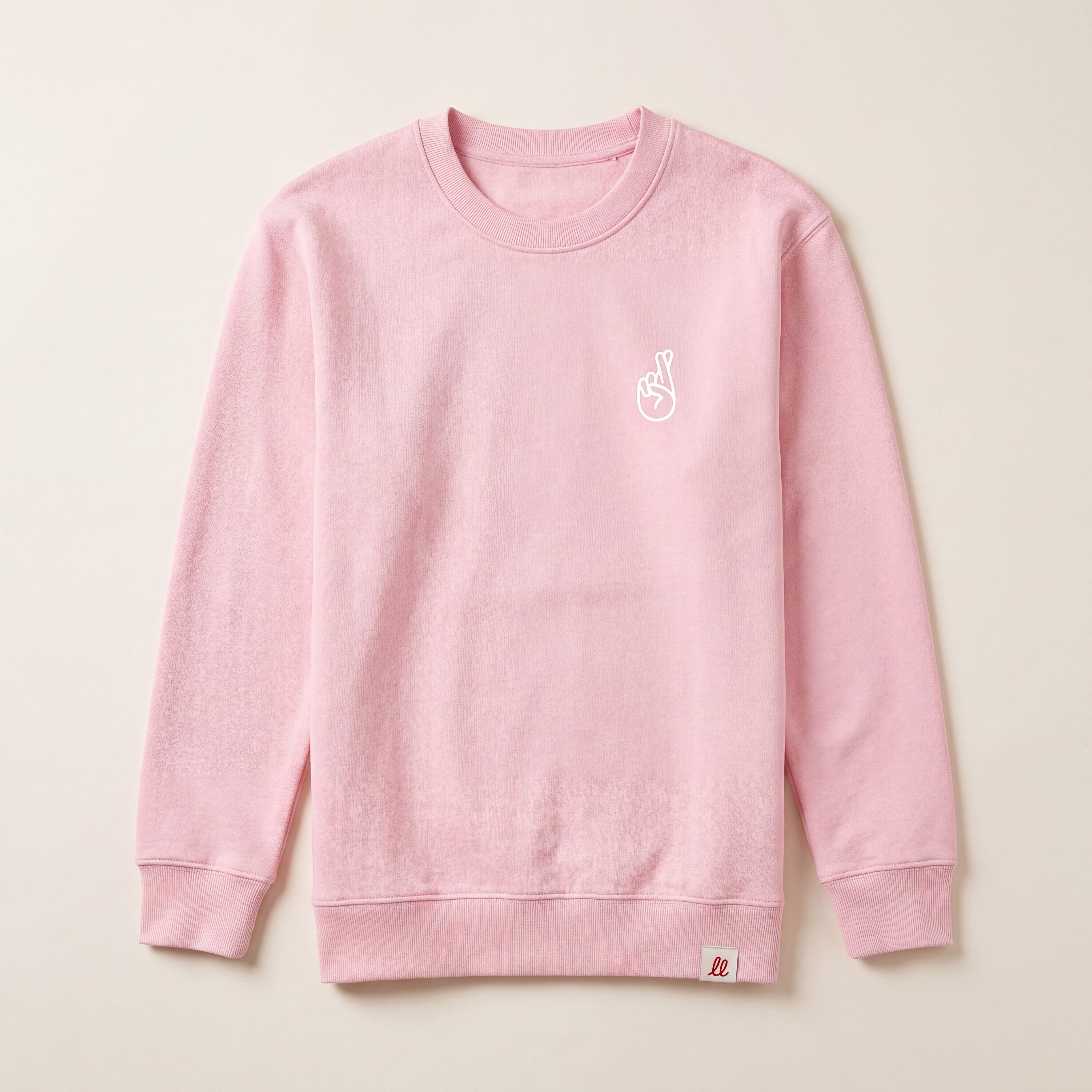 Local Troublemaker – Sweatshirt – Packshot Front (pink)