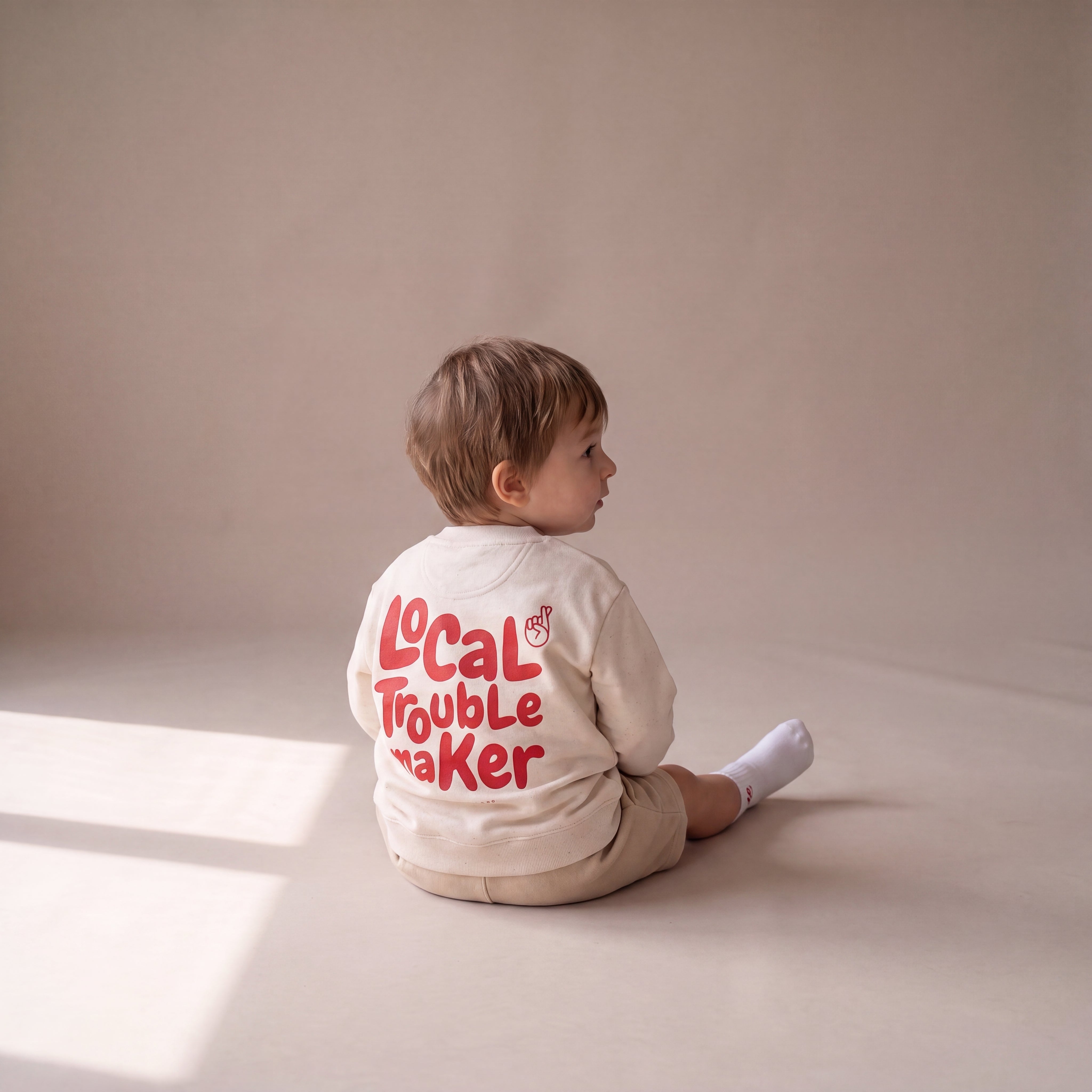 Local Troublemaker – Sweatshirt – getragen (Baby)
