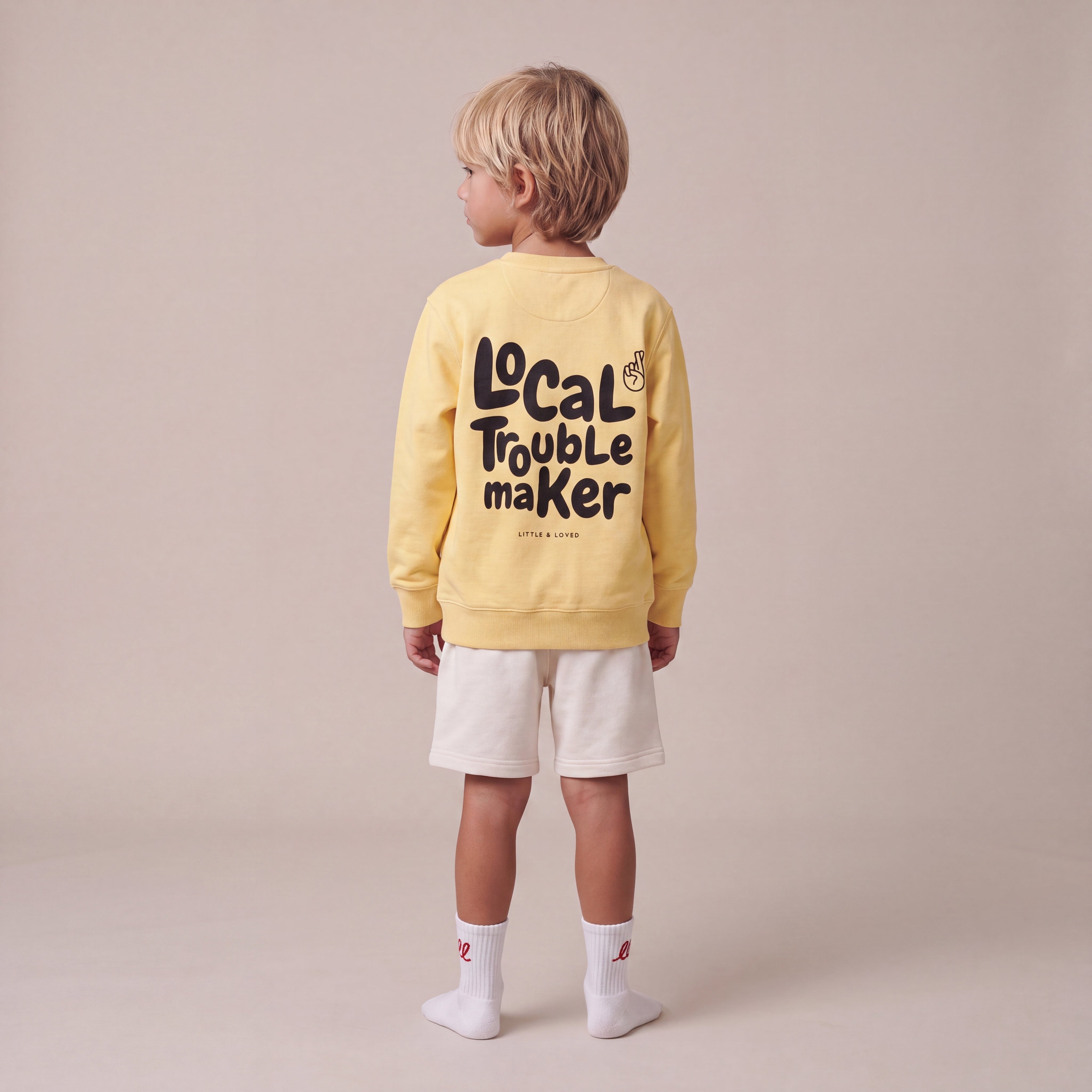 Local Troublemaker – Sweatshirt – getragen (Kind)