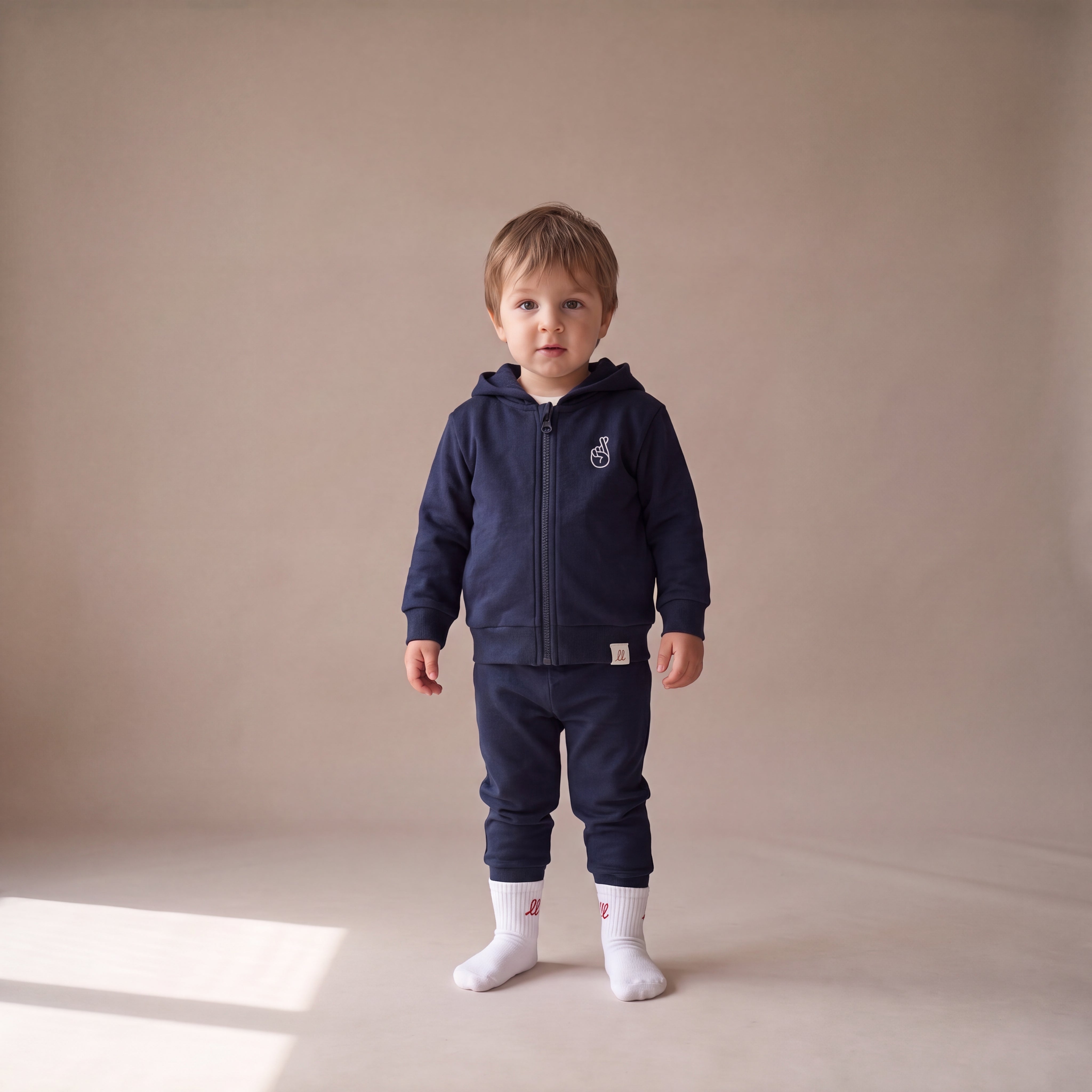 Local Troublemaker – Zip-Hoodie – Navy