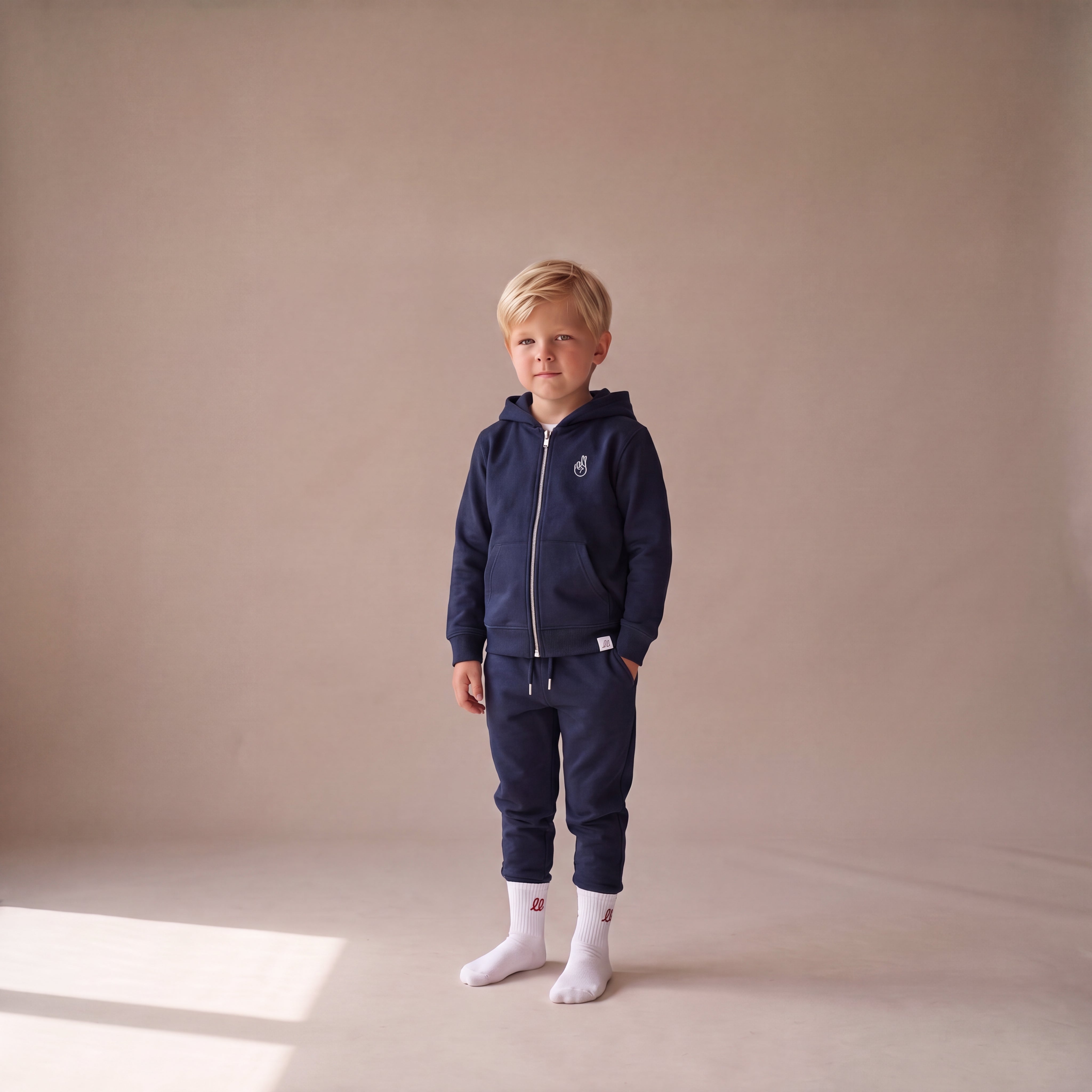 Local Troublemaker – Zip-Hoodie – Navy