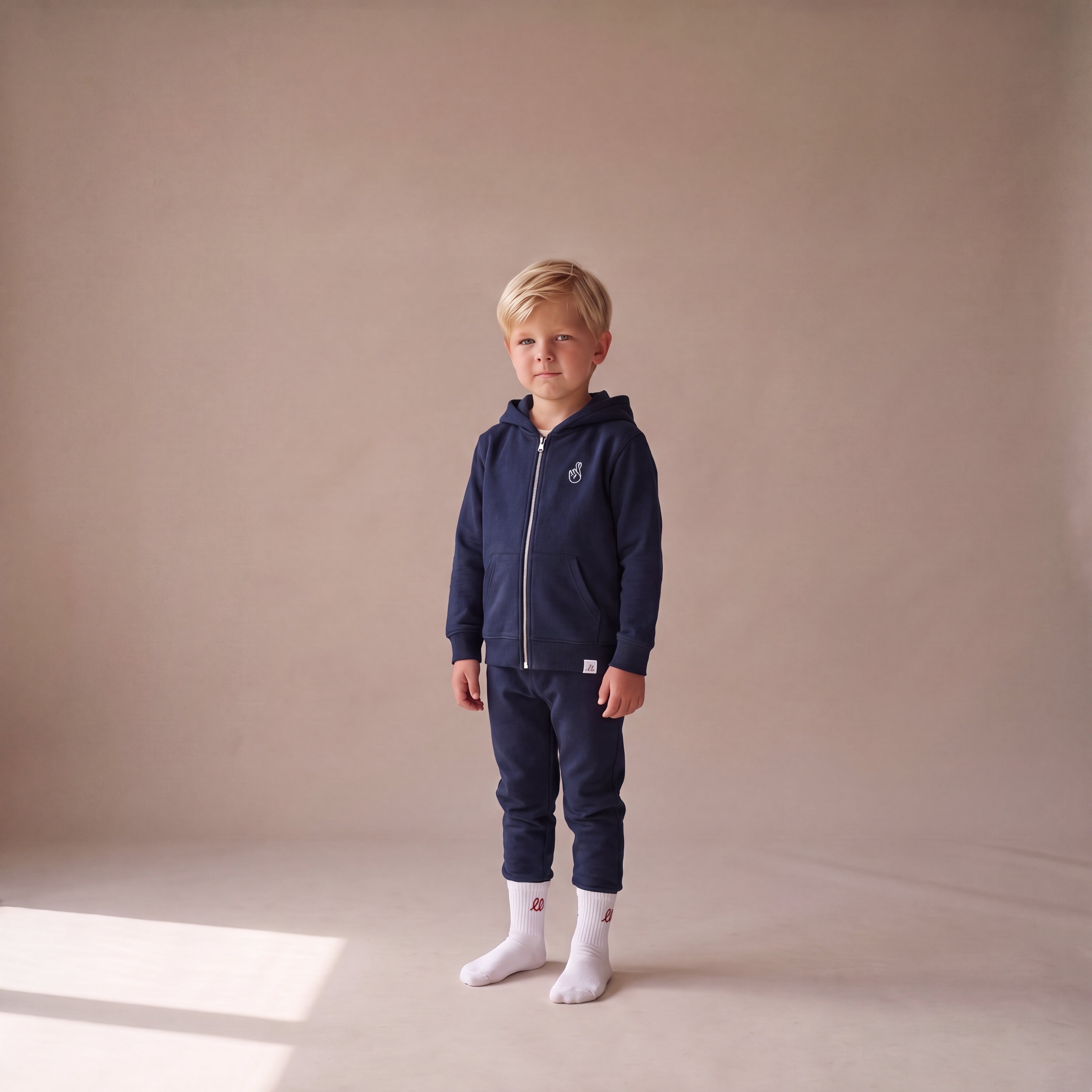 Local Troublemaker – Zip-Hoodie – Navy