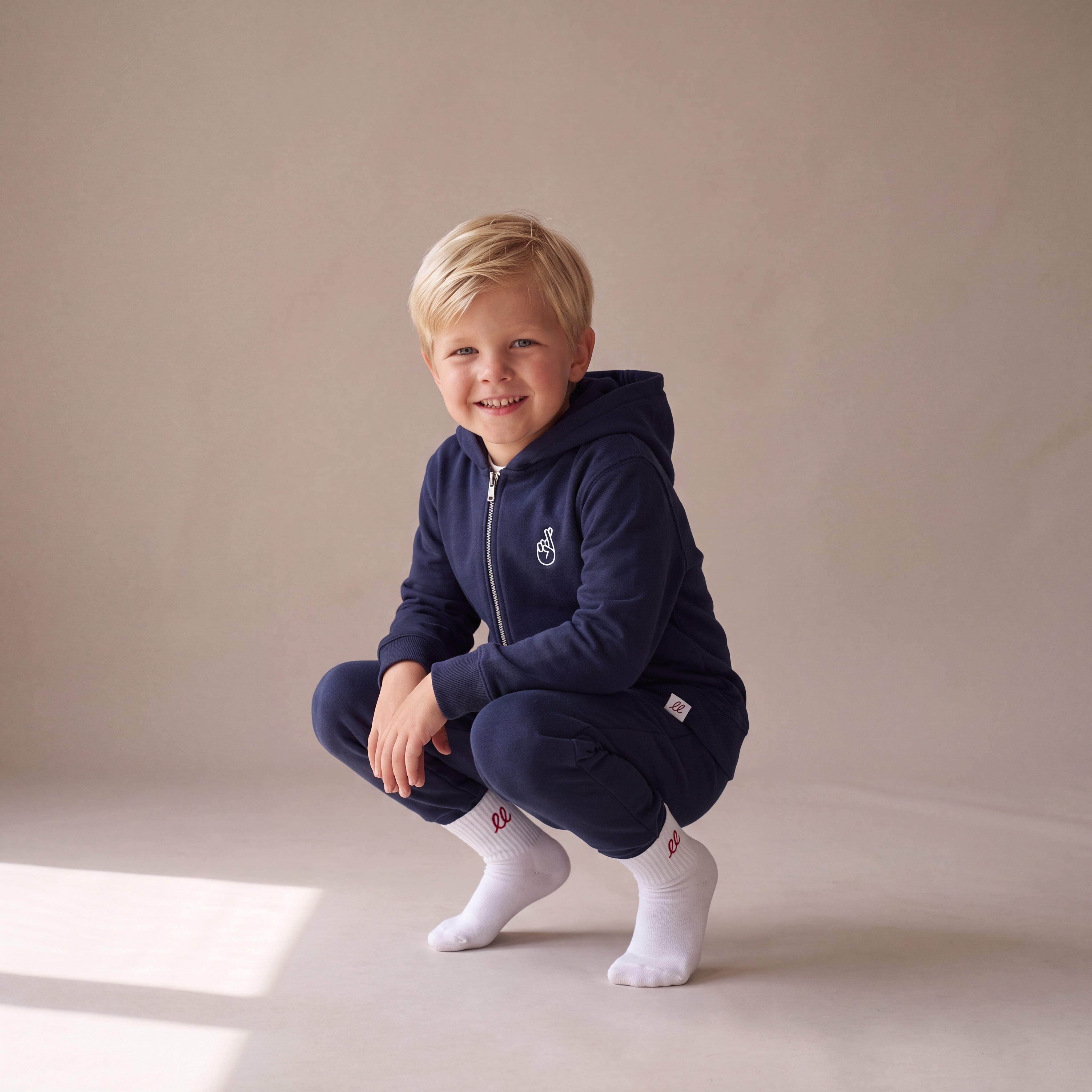 Local Troublemaker – Zip-Hoodie – Navy