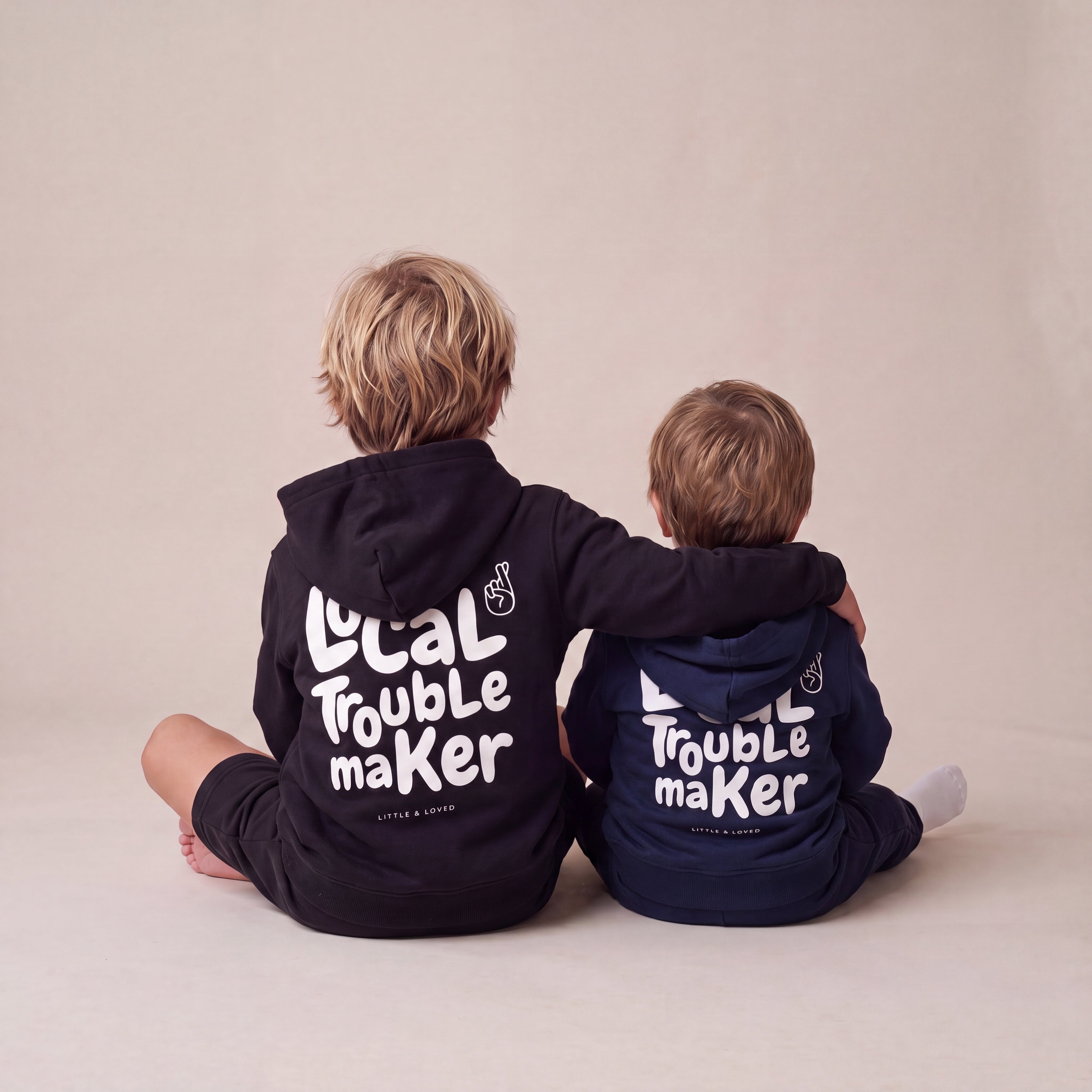 Local Troublemaker – Zip-Hoodie – Navy