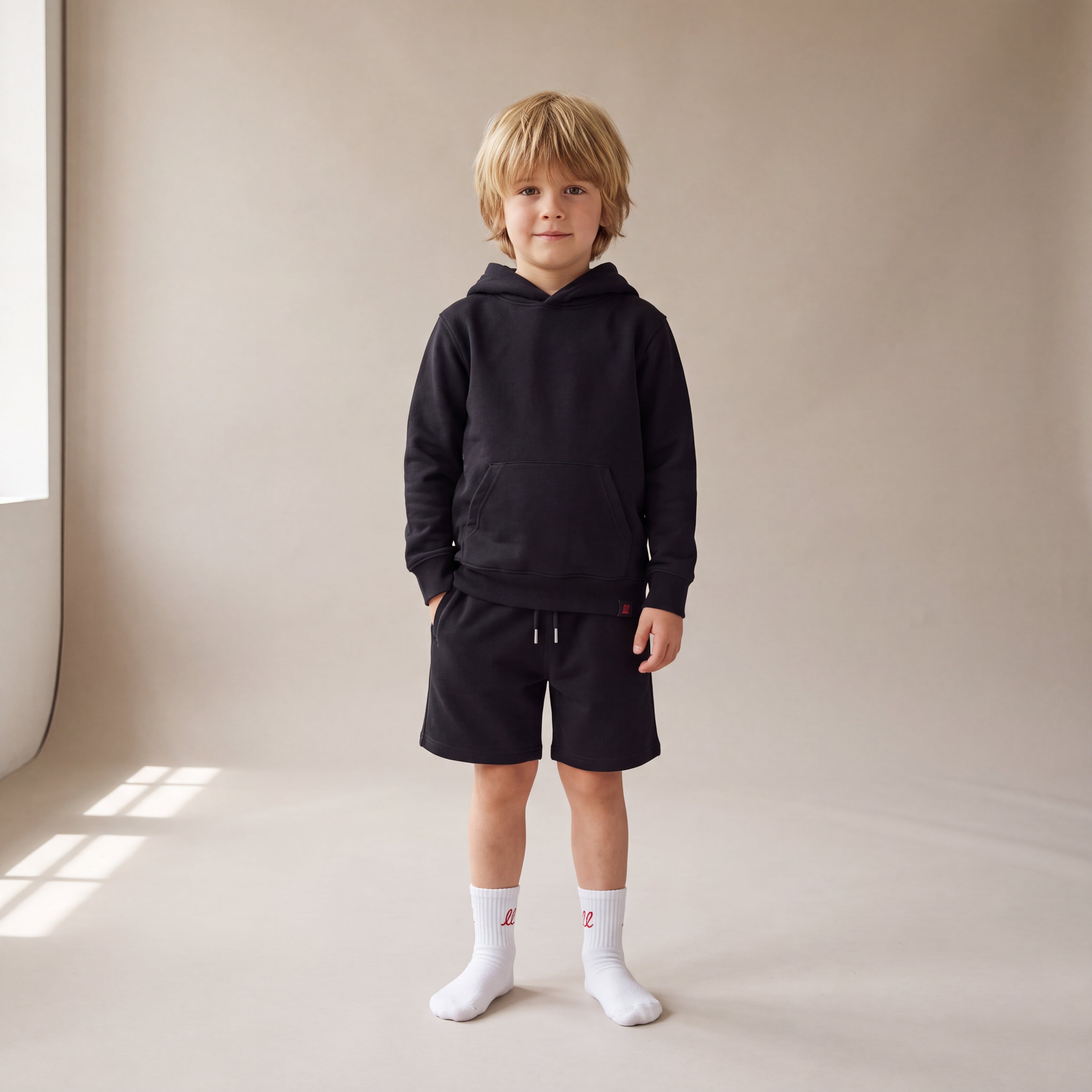 RULES? NAH. I'M LITTLE & LOVED. – Hoodie – getragen (Kind)