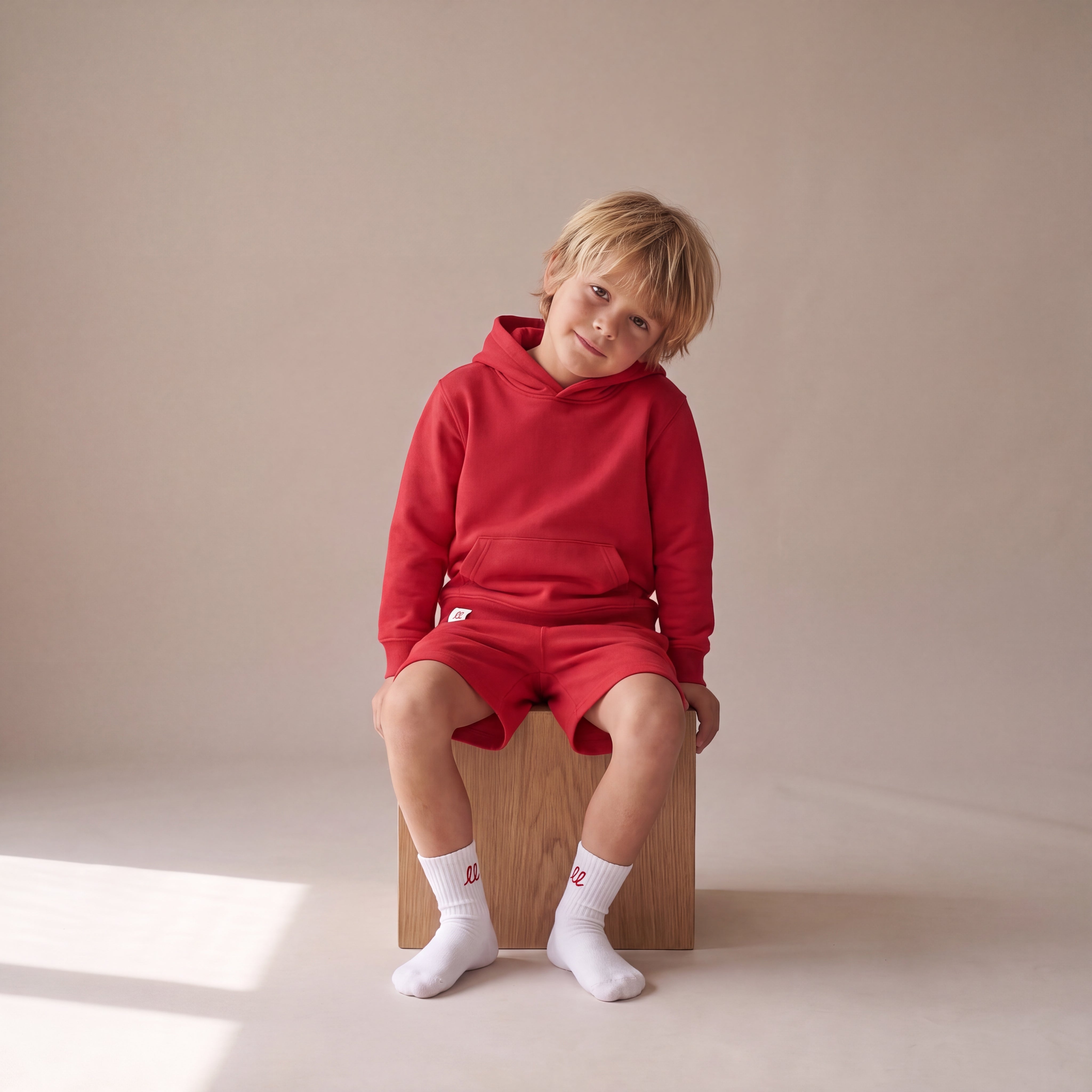 RULES? NAH. I'M LITTLE & LOVED. – Hoodie – getragen (Kind)