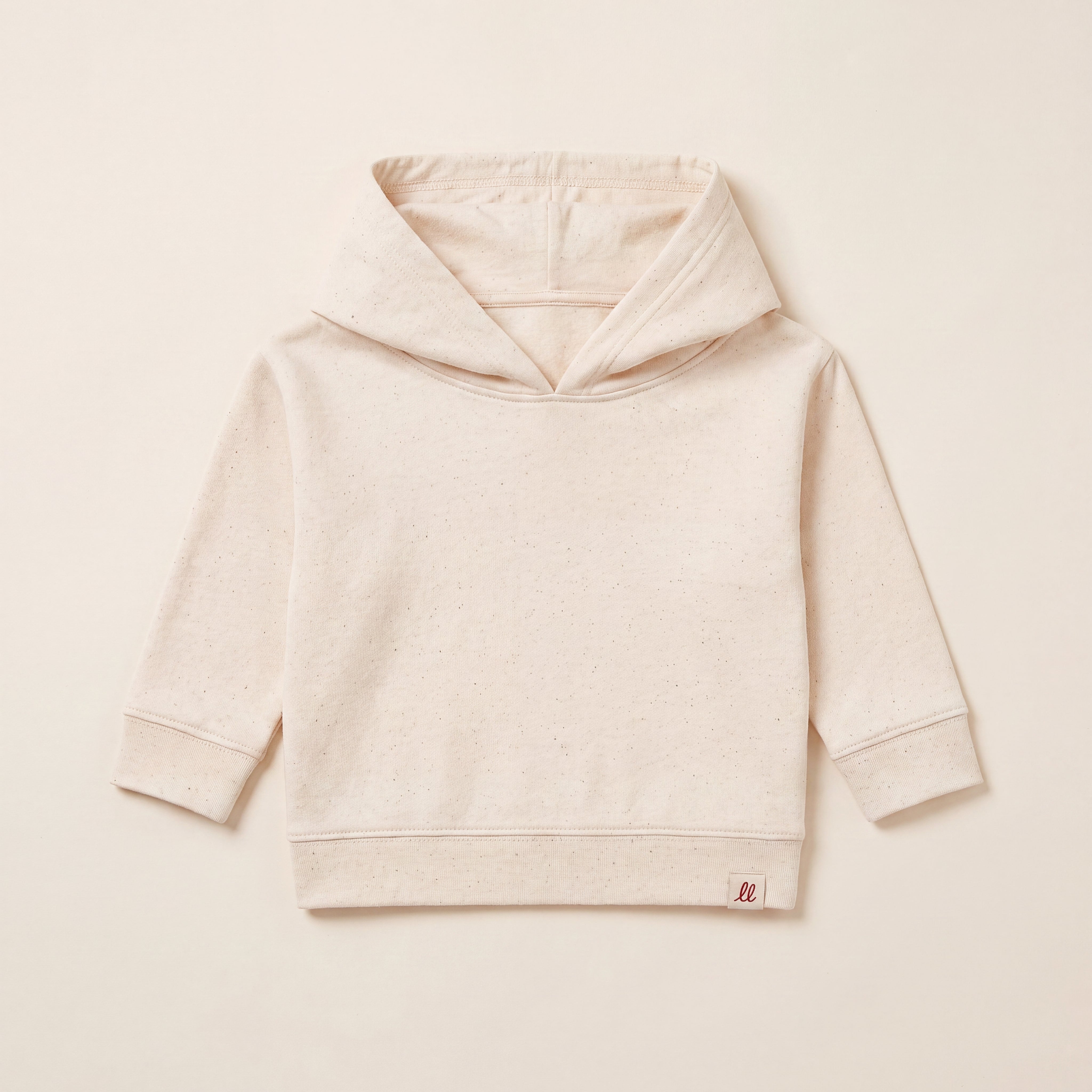 NO BORING KIDS ALLOWED HERE. – Hoodie – Packshot Baby Front (off-white)