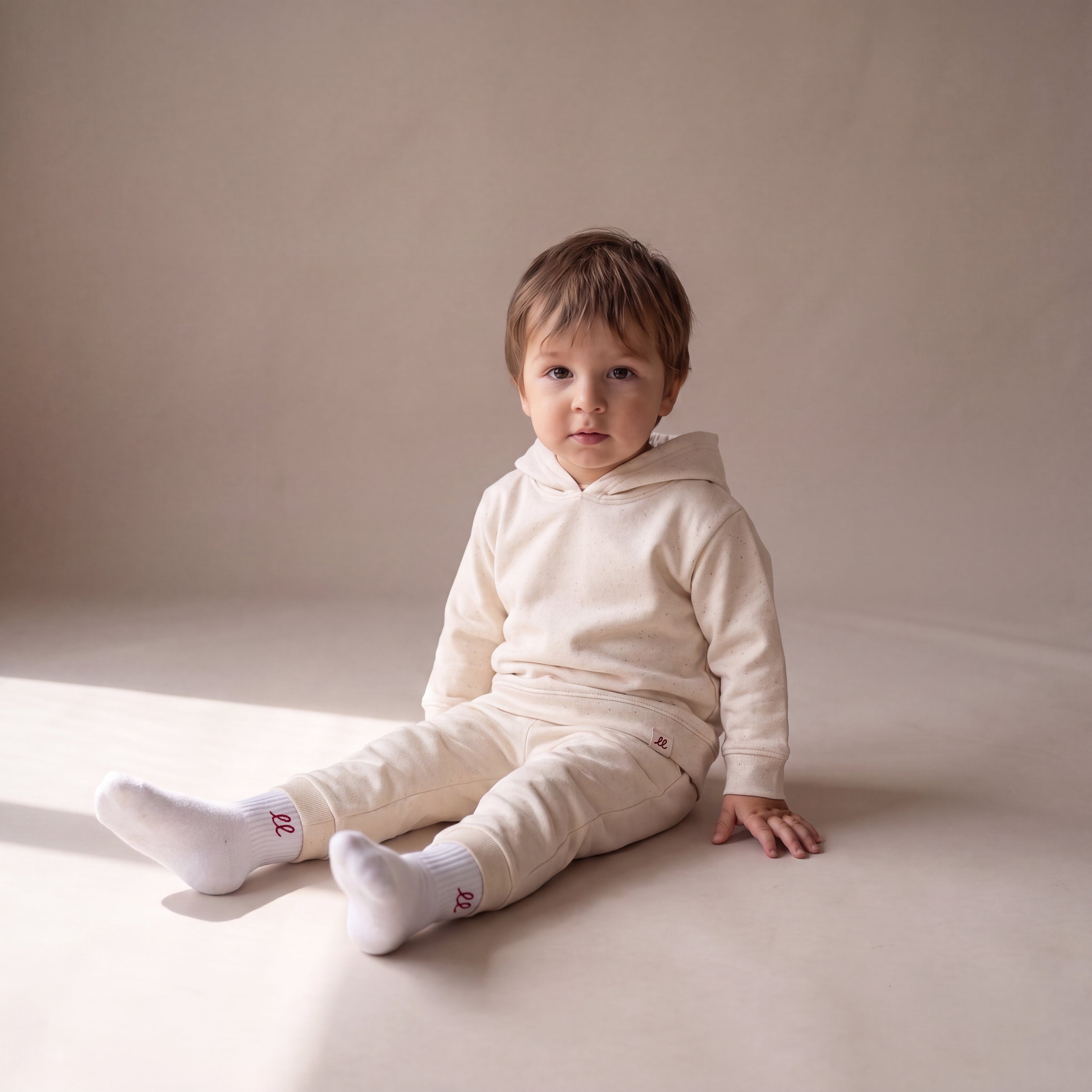 NO BORING KIDS ALLOWED HERE. – Hoodie – getragen (Baby)