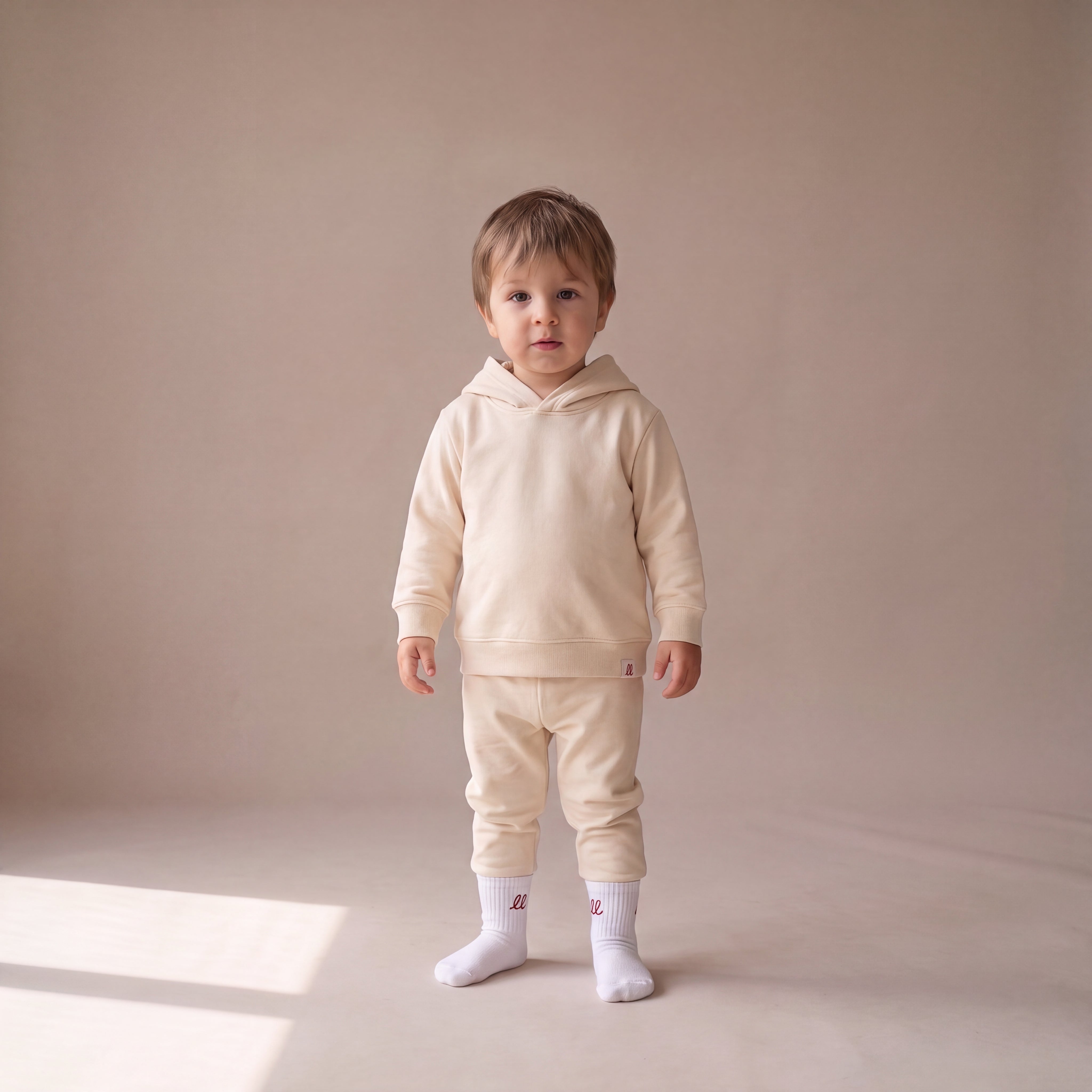 NO BORING KIDS ALLOWED HERE. – Hoodie – getragen (Baby)