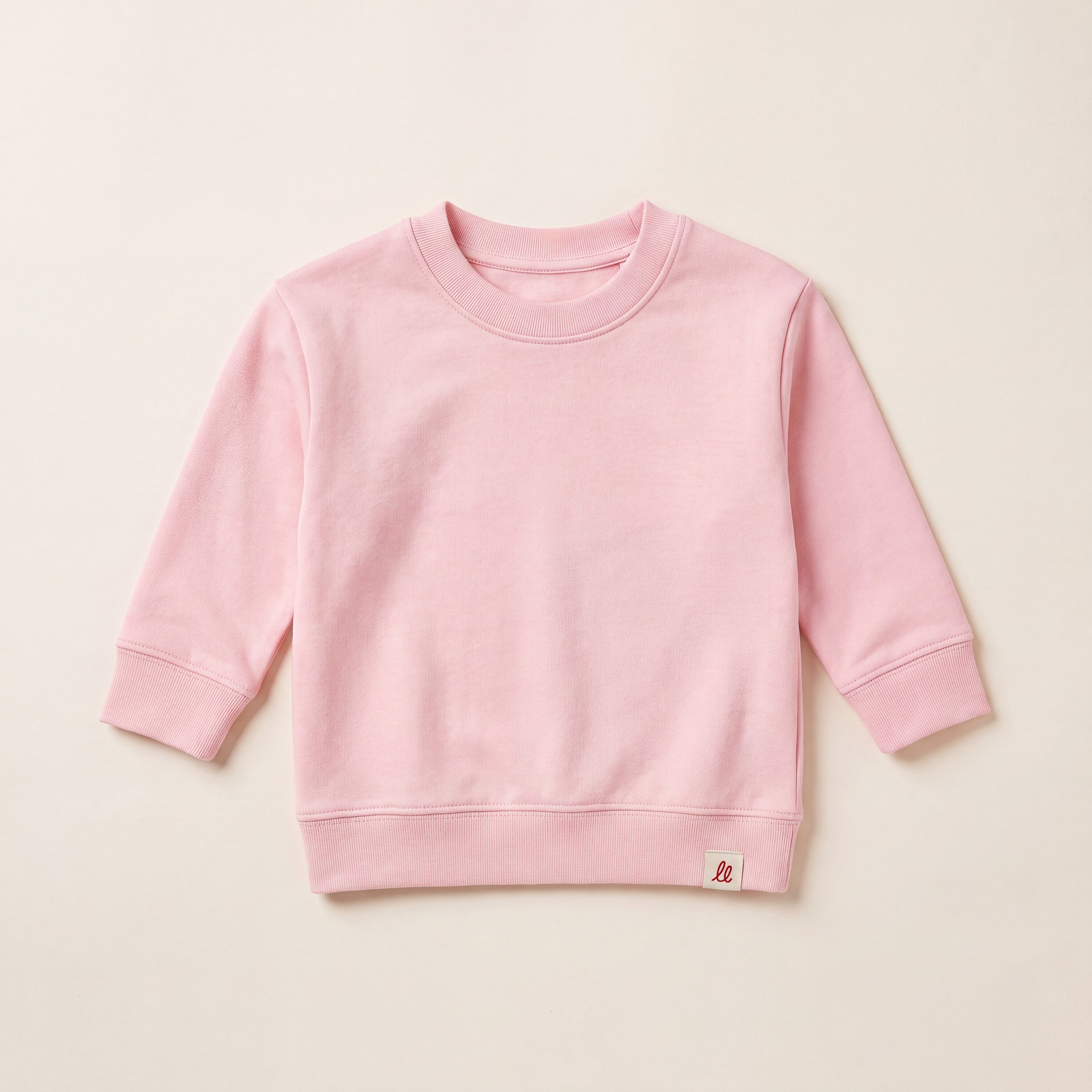 NO BORING KIDS ALLOWED HERE. – Sweatshirt – Packshot Baby Front (pink)