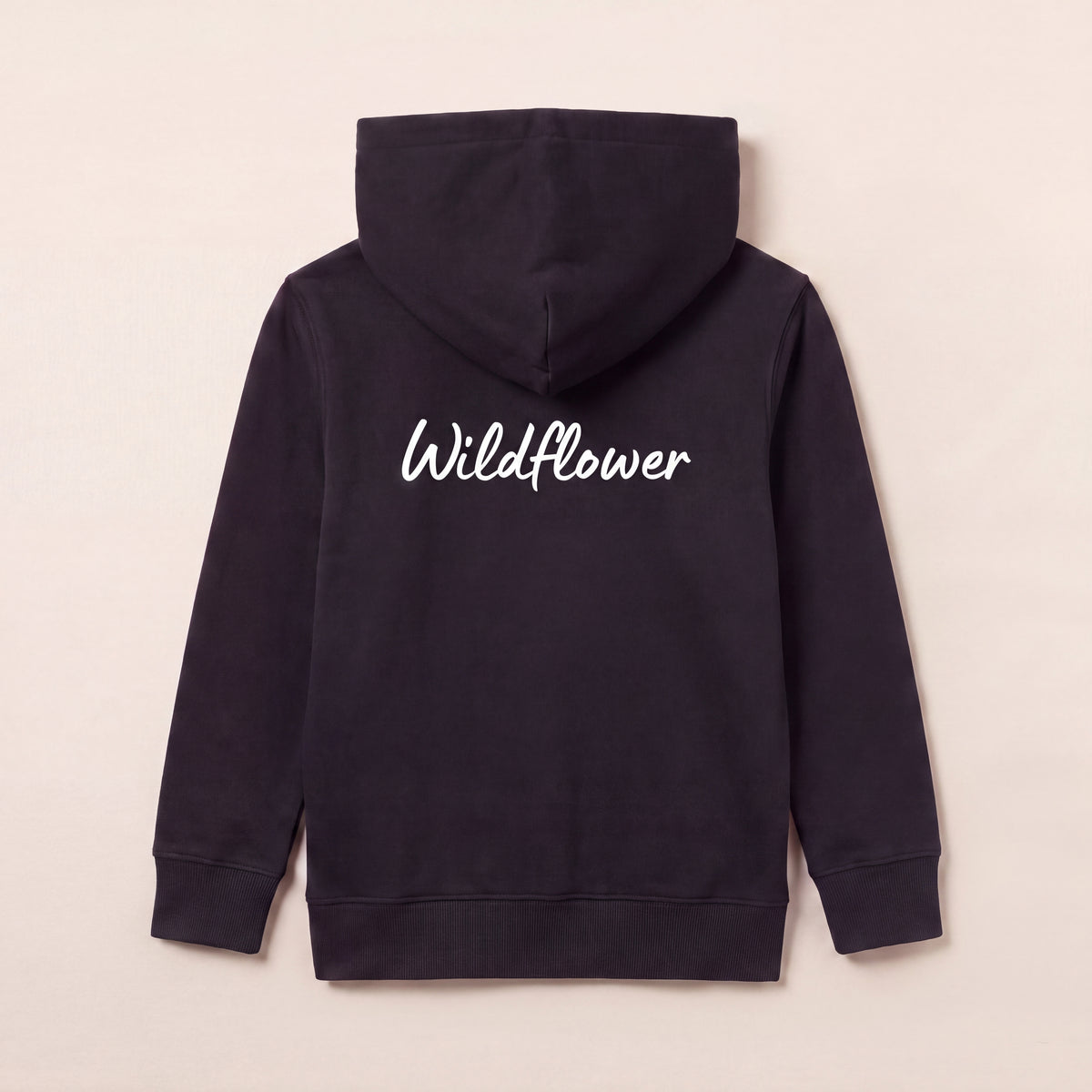 Wildflower – Zip-Hoodie – Packshot Rücken (C002/KIDS)