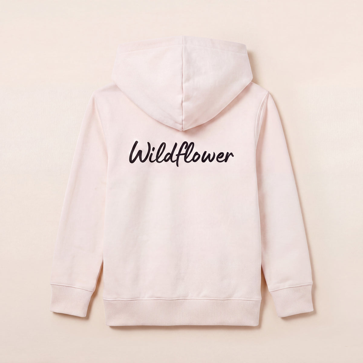 Wildflower – Zip-Hoodie – Packshot Rücken (C054/BABY)