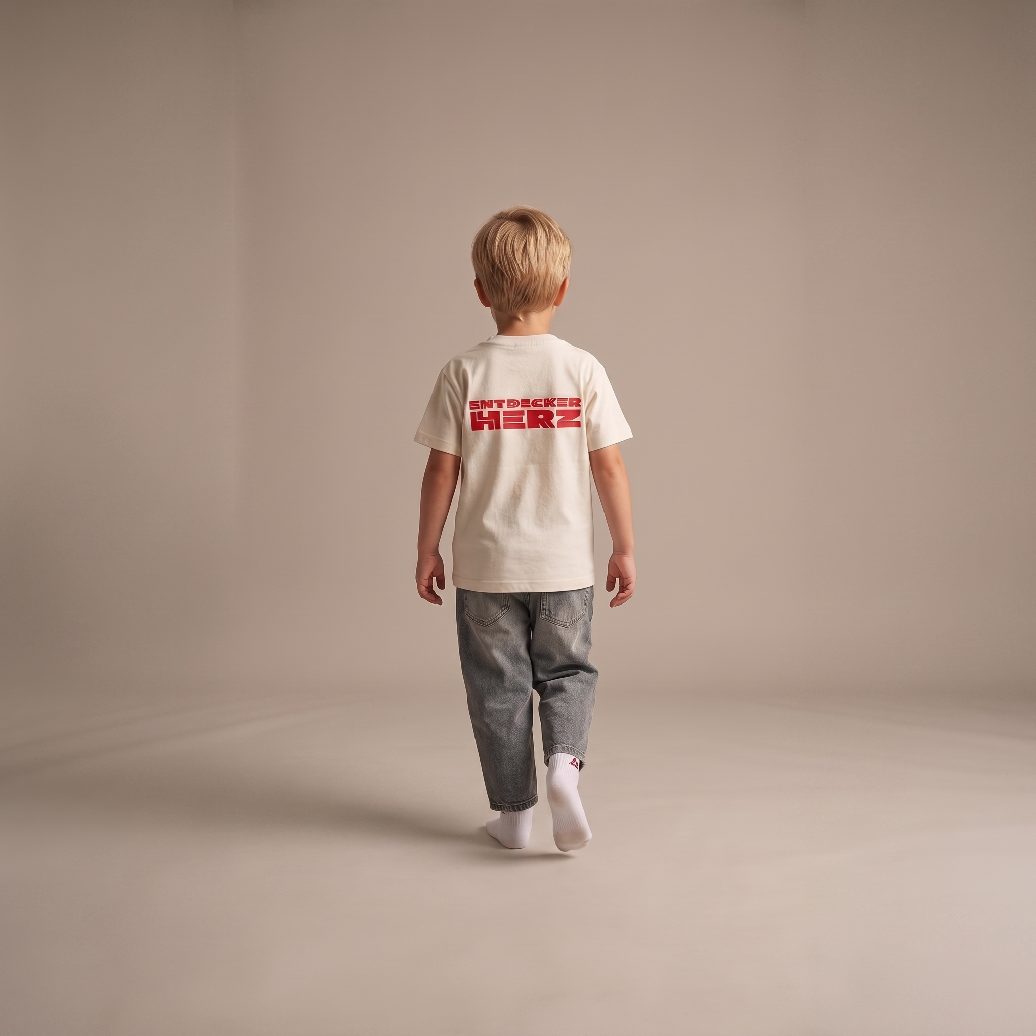 Entdeckerherz – getragen (Kind)